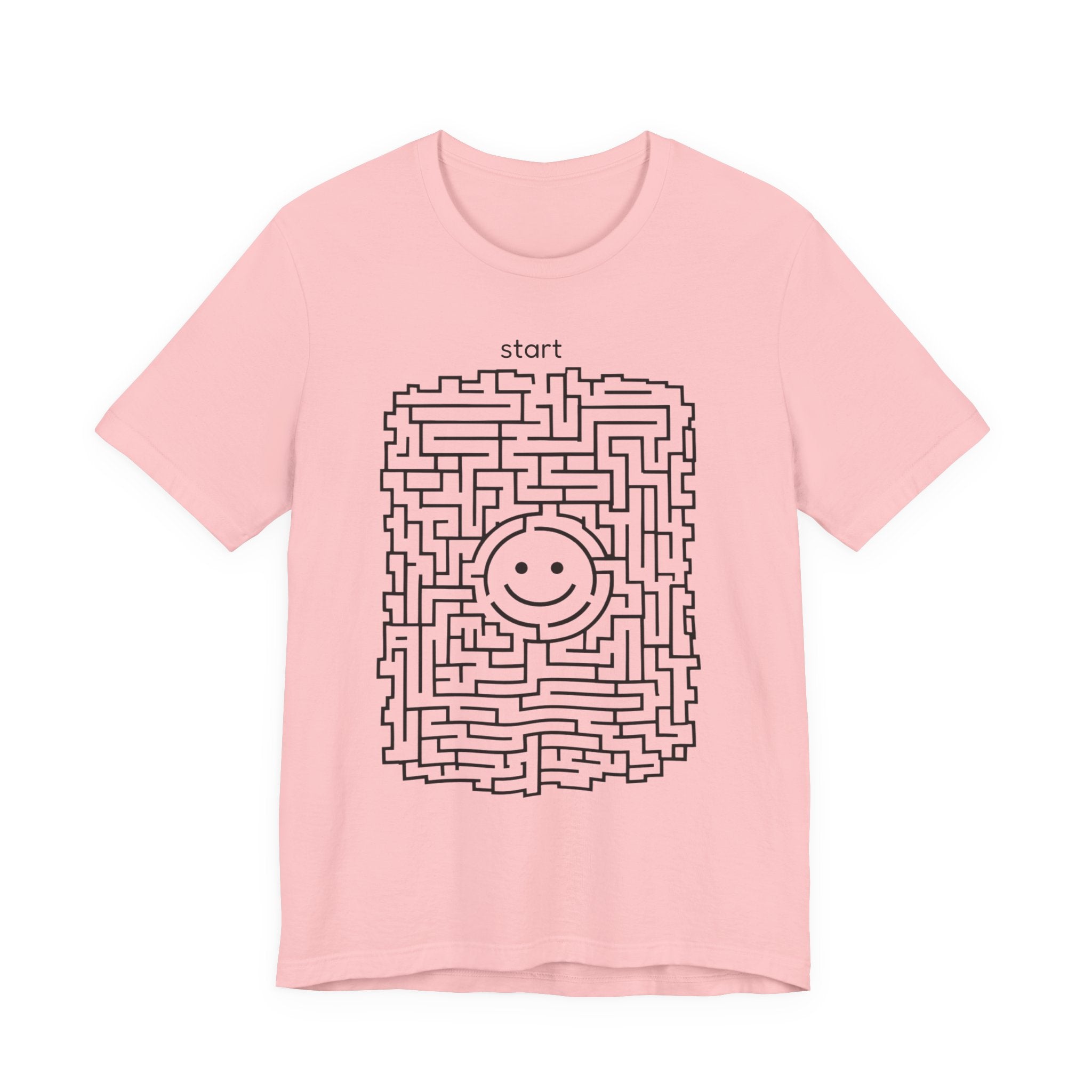 The "Pursuit of Happiness" Unsolvable Maze Tee | Funny Nihilist Graphic Shirt