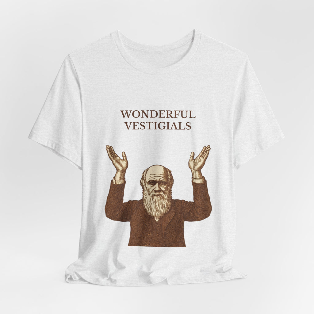 Wonderful Vestigials – Vintage Style Darwin Science Tee