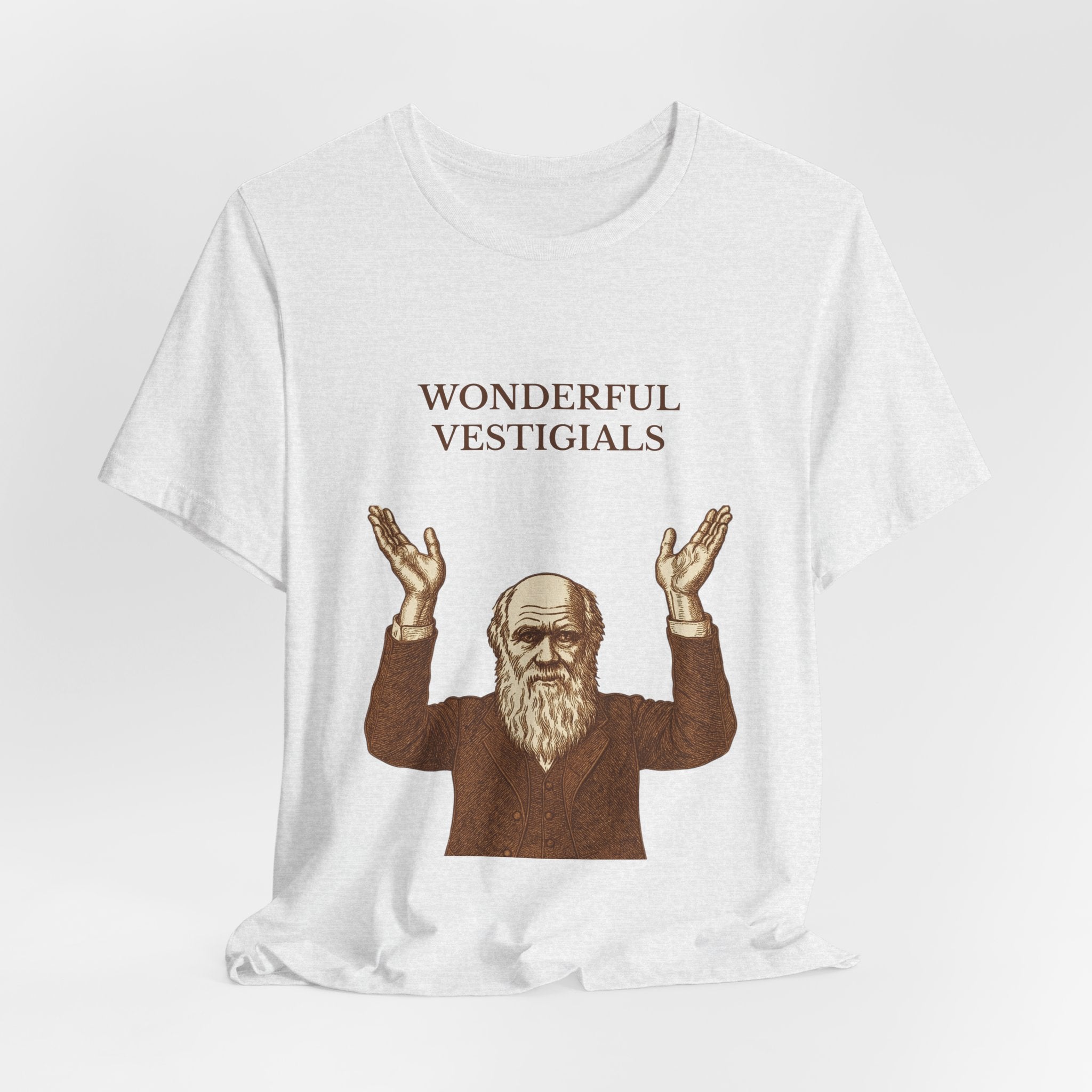 Wonderful Vestigials – Vintage Style Darwin Science Tee