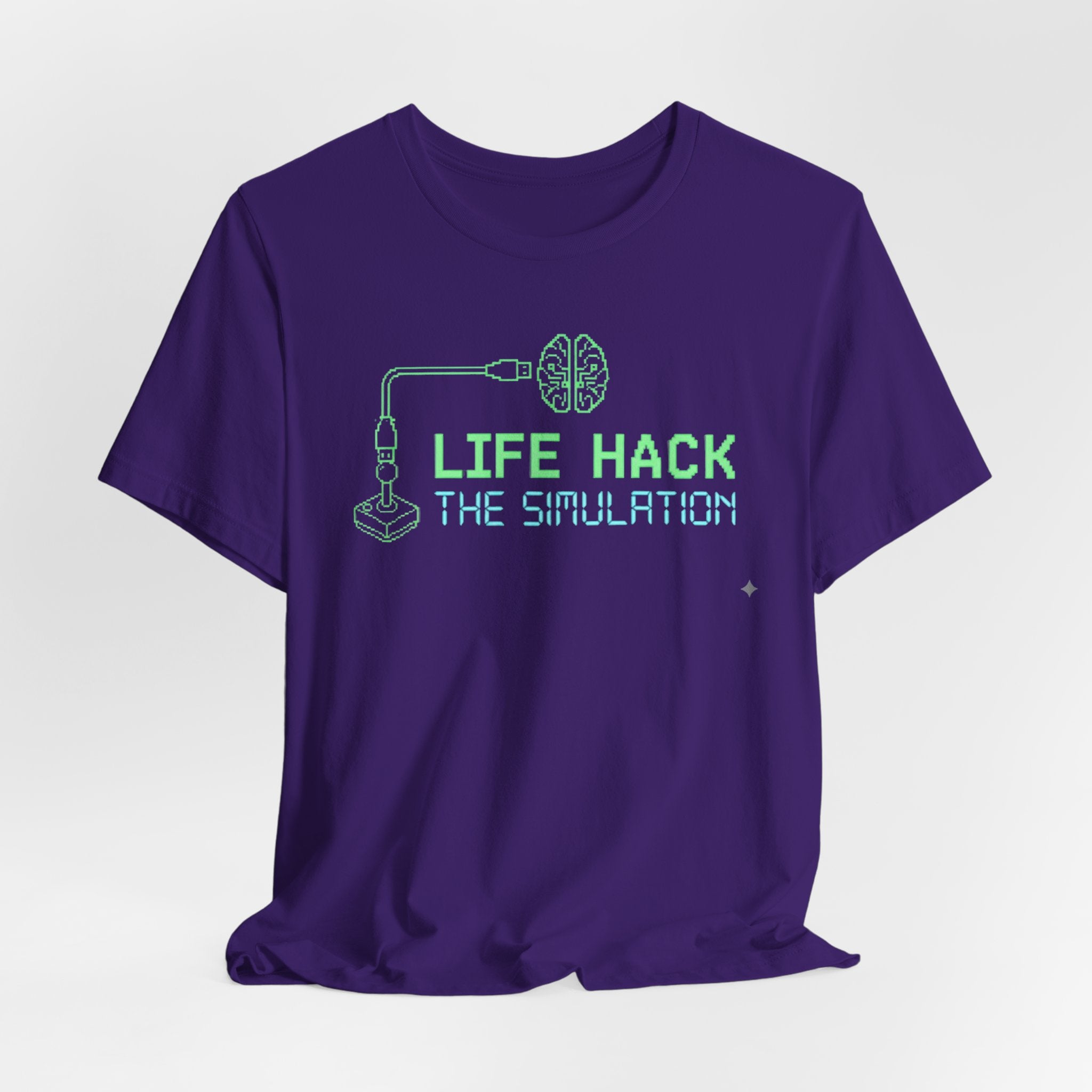 Life-hack the simulation t-shirt