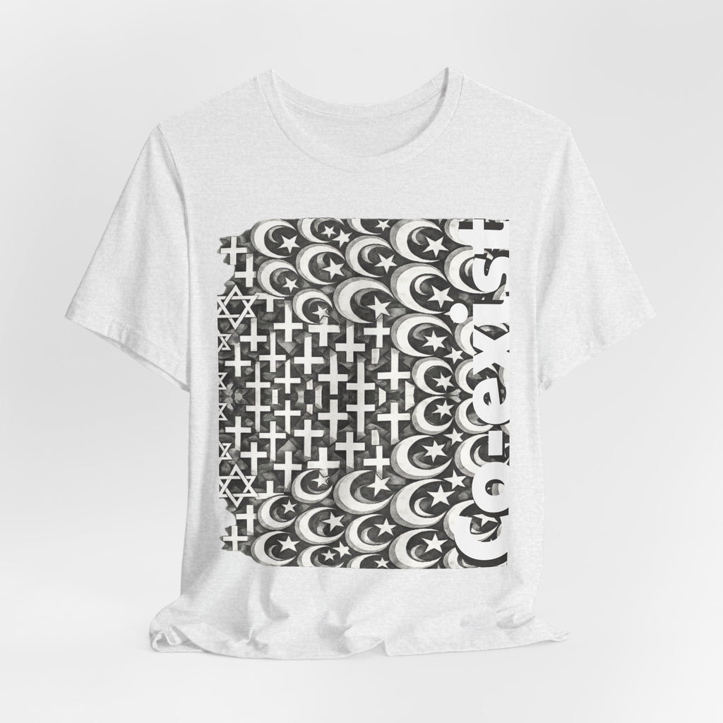 Wear Peace: Coexist Religious Tolerance & Diversity Tee