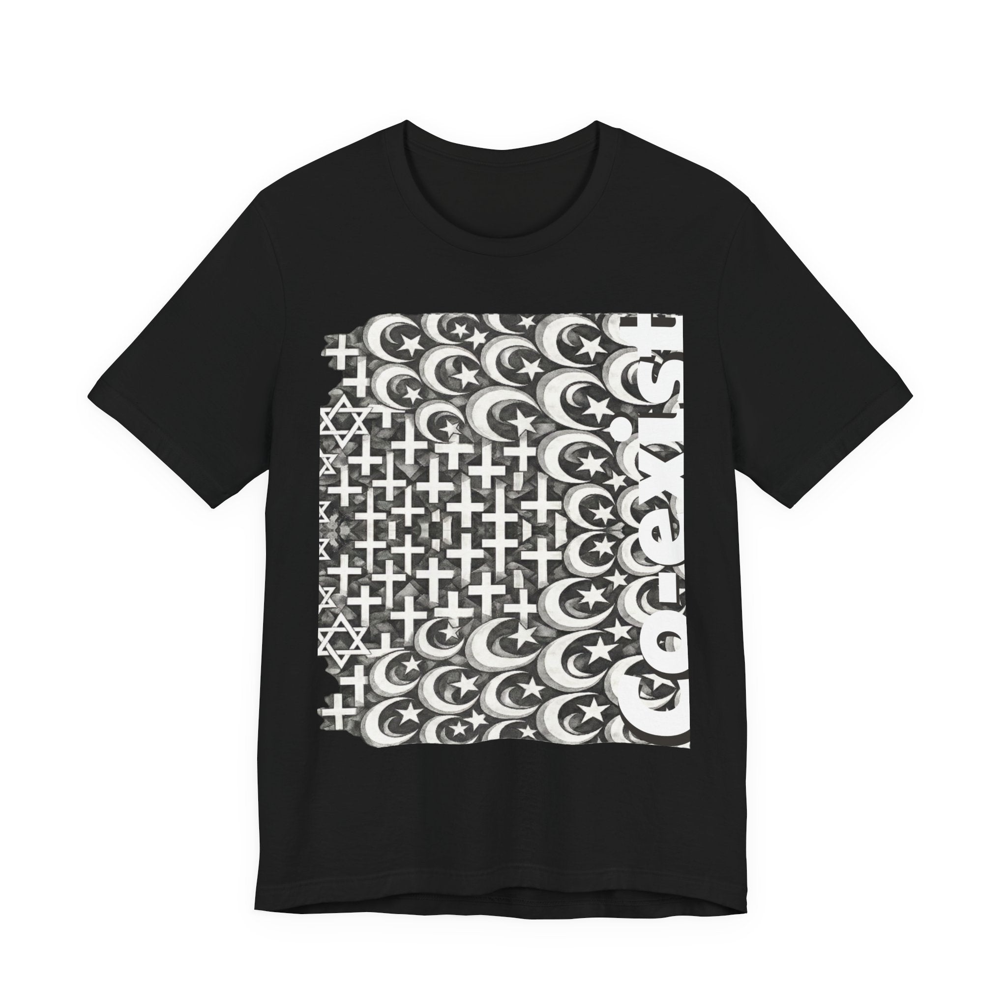 Wear Peace: Coexist Religious Tolerance & Diversity Tee