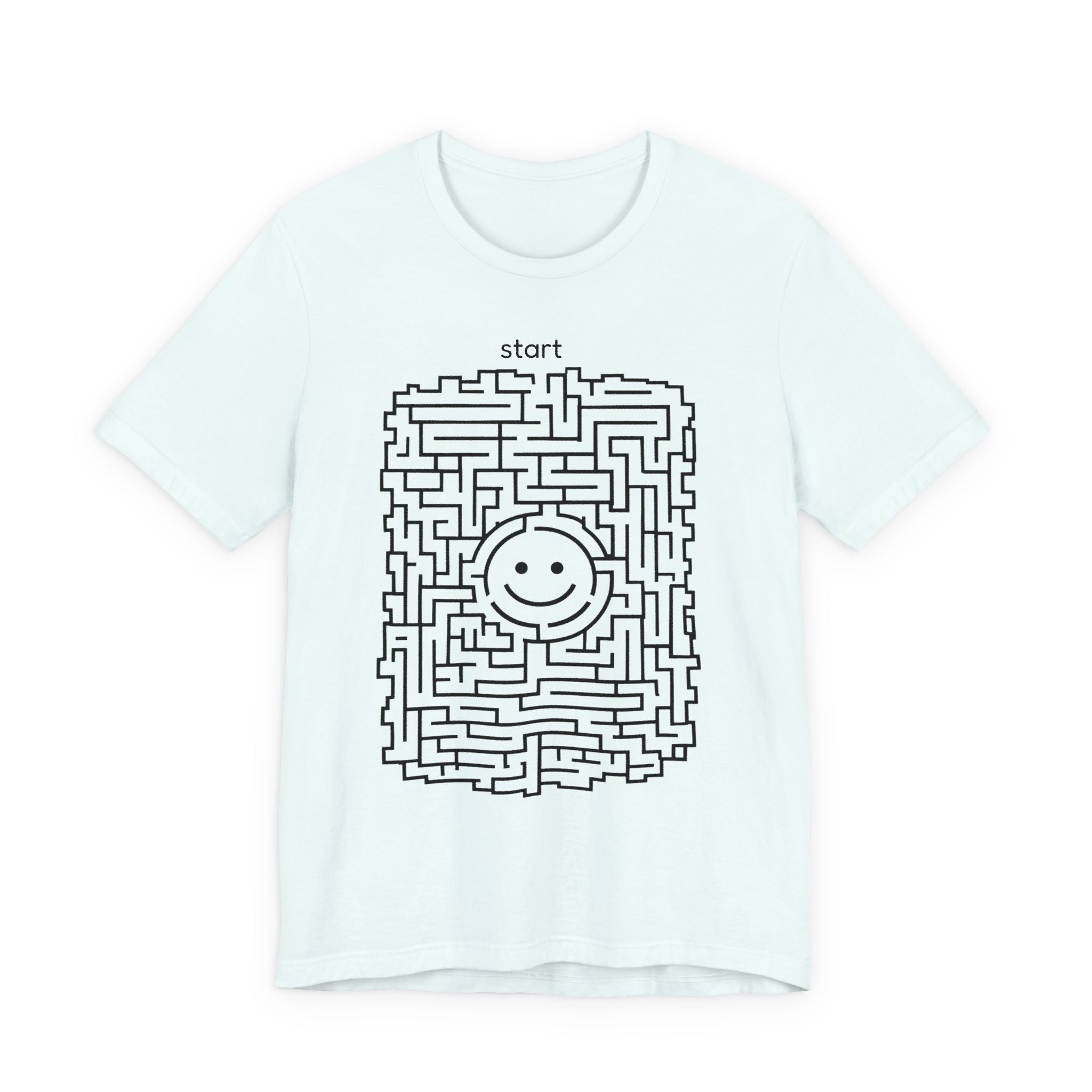 The "Pursuit of Happiness" Unsolvable Maze Tee | Funny Nihilist Graphic Shirt