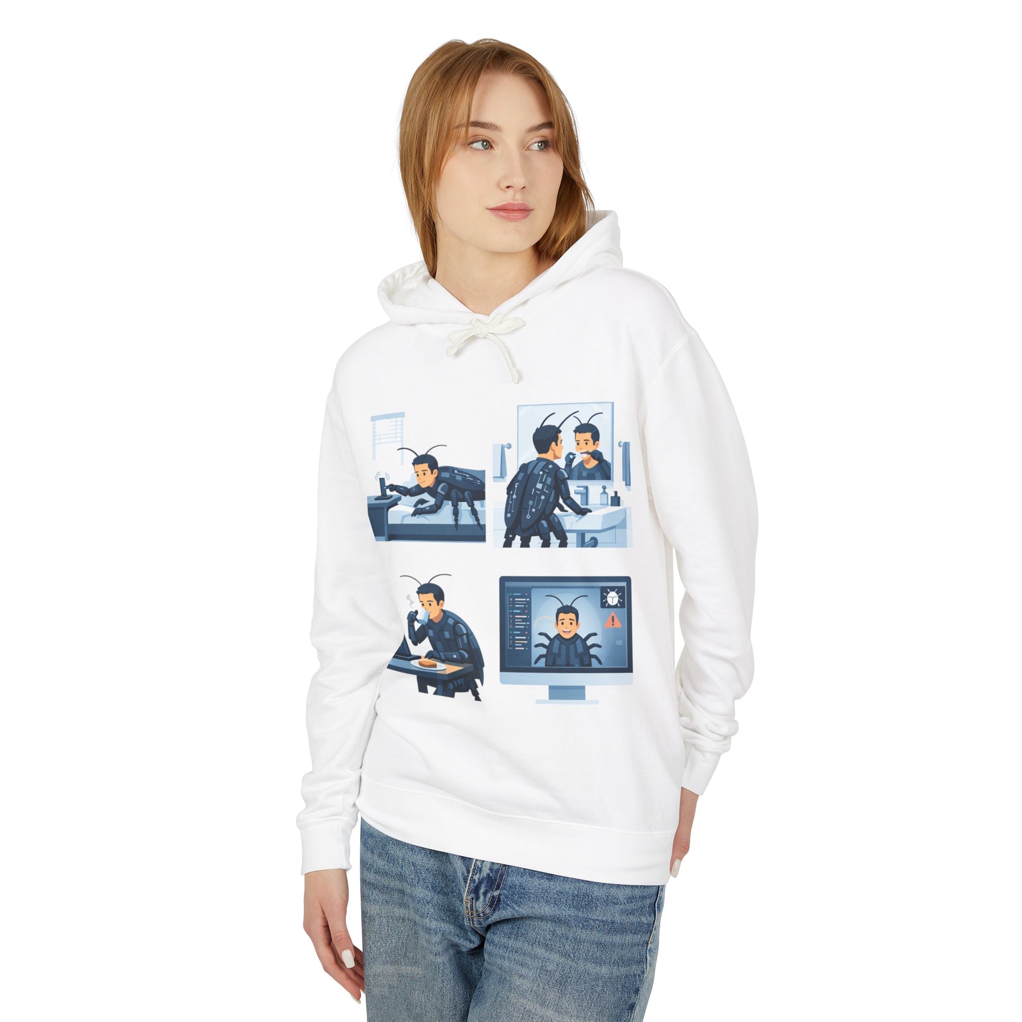 The Modern Metamorphosis | Kafkaesque Remote Work Hoodie