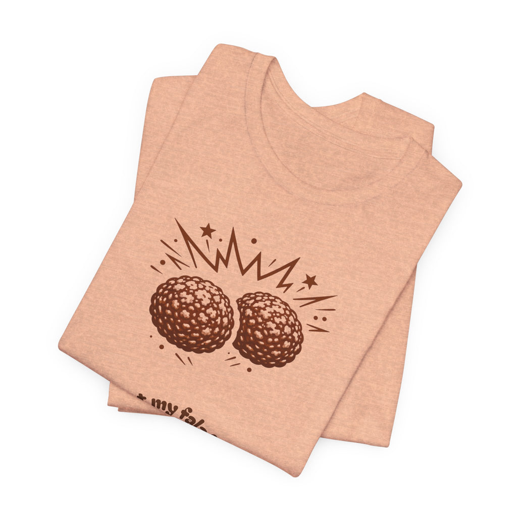 Eat My Falafel Graphic Tee | Sarcastic Middle Eastern Food Shirt | Edgy Humor