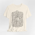The "Pursuit of Happiness" Unsolvable Maze Tee | Funny Nihilist Graphic Shirt