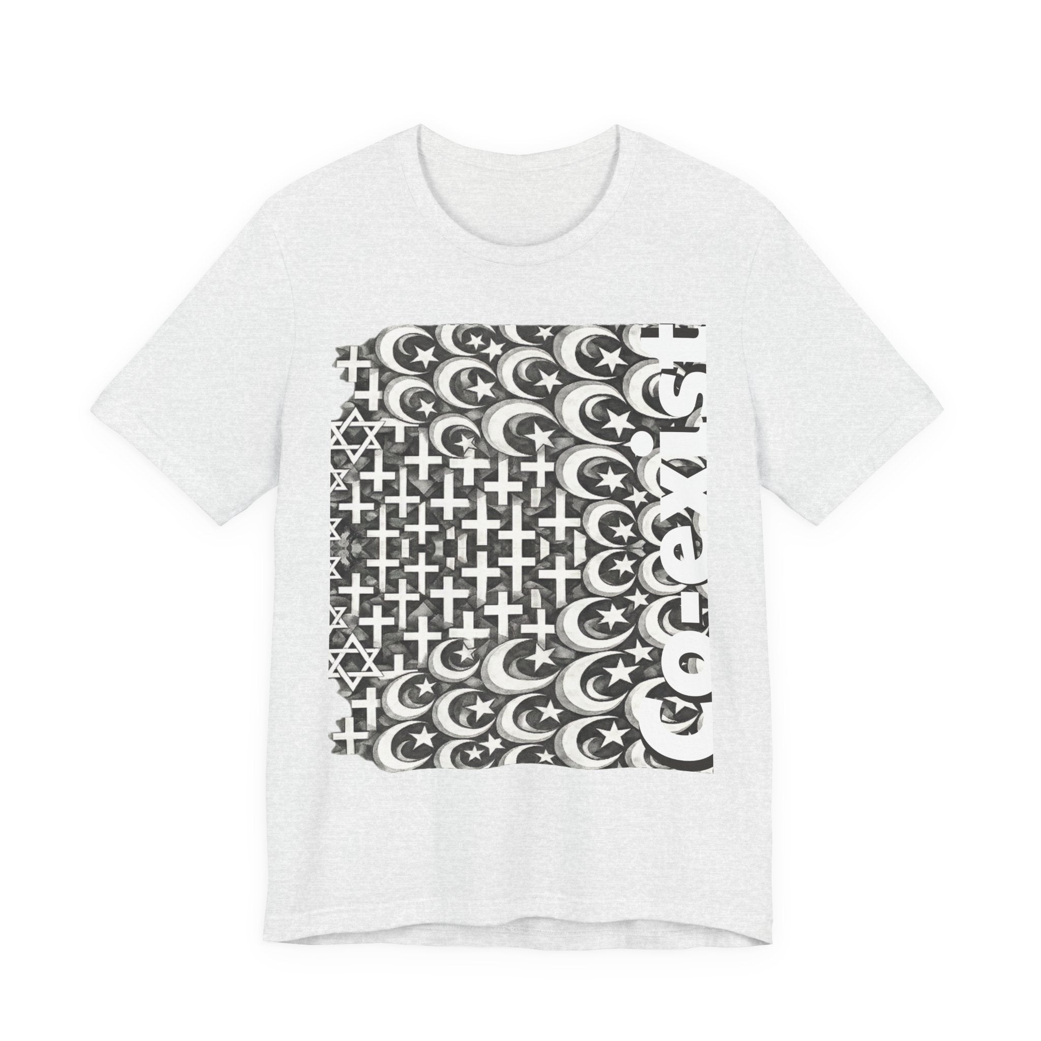 Wear Peace: Coexist Religious Tolerance & Diversity Tee