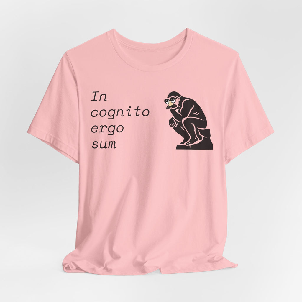 In Cognito Ergo Sum – Minimalist Philosophy T-Shirt
