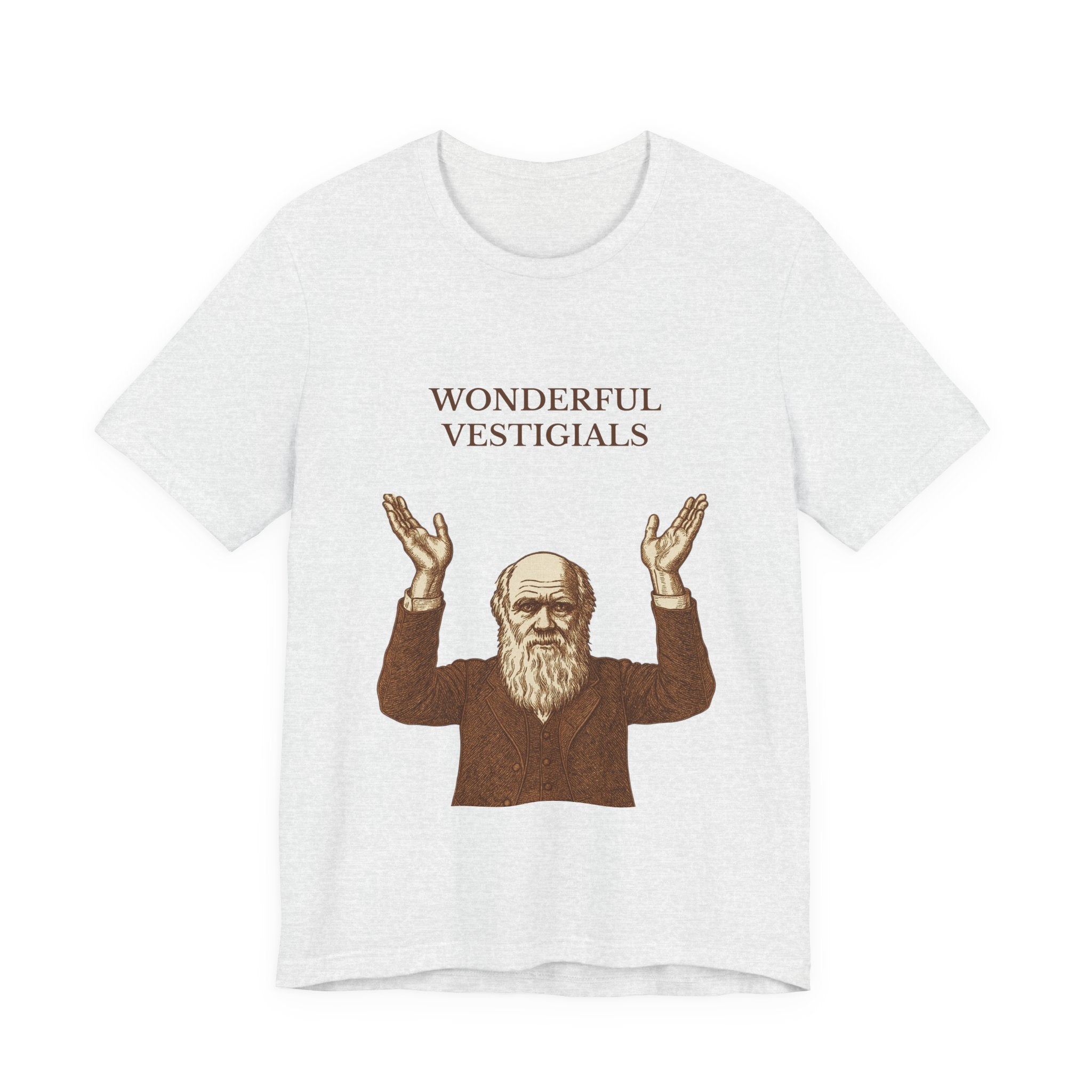 Wonderful Vestigials – Vintage Style Darwin Science Tee