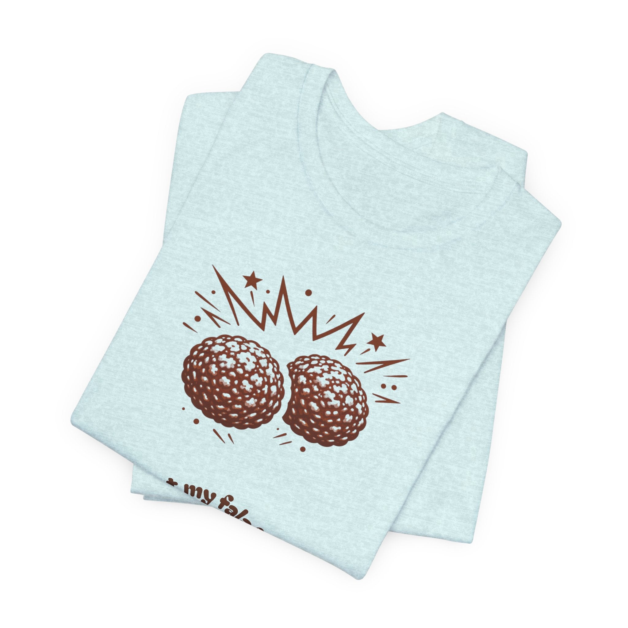 Eat My Falafel Graphic Tee | Sarcastic Middle Eastern Food Shirt | Edgy Humor