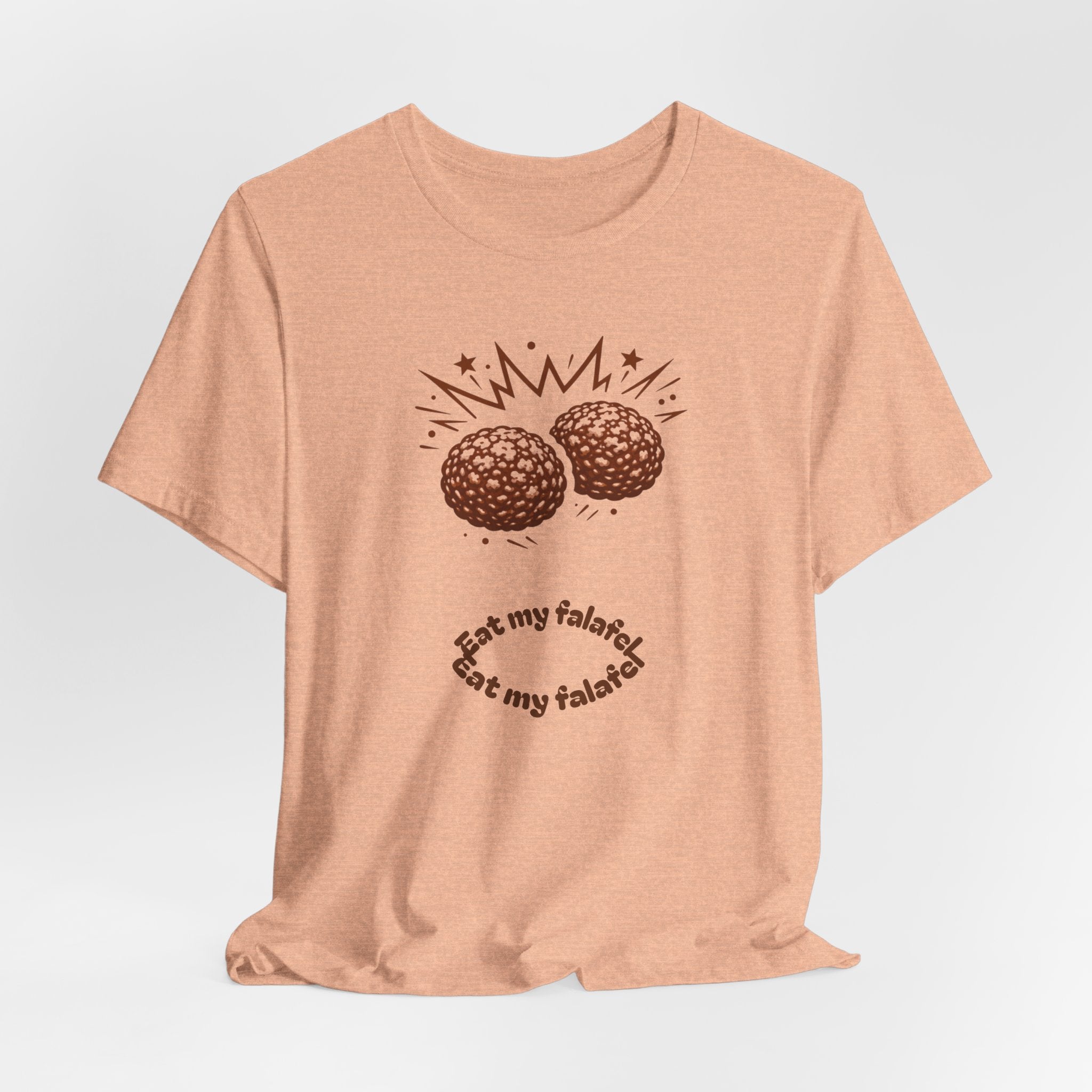 Eat My Falafel Graphic Tee | Sarcastic Middle Eastern Food Shirt | Edgy Humor