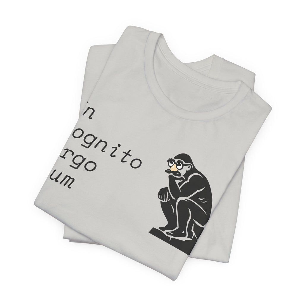 In Cognito Ergo Sum – Minimalist Philosophy T-Shirt