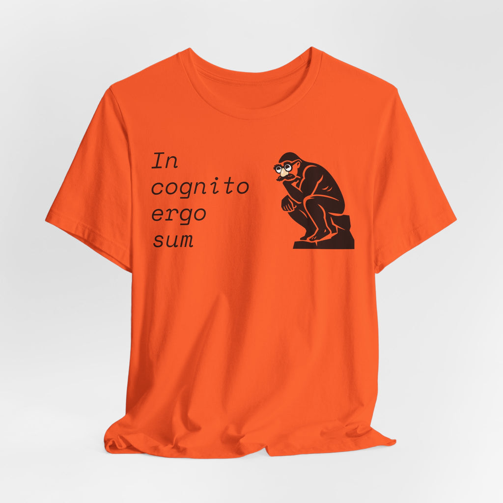 In Cognito Ergo Sum – Minimalist Philosophy T-Shirt