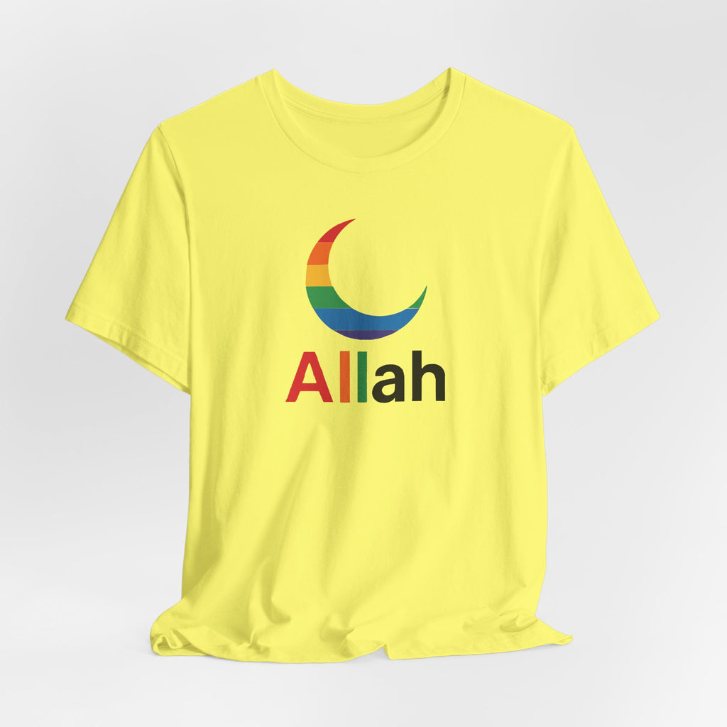 Allah Loves Pride Tee — Celebrating the Beautiful Diversity of Islam