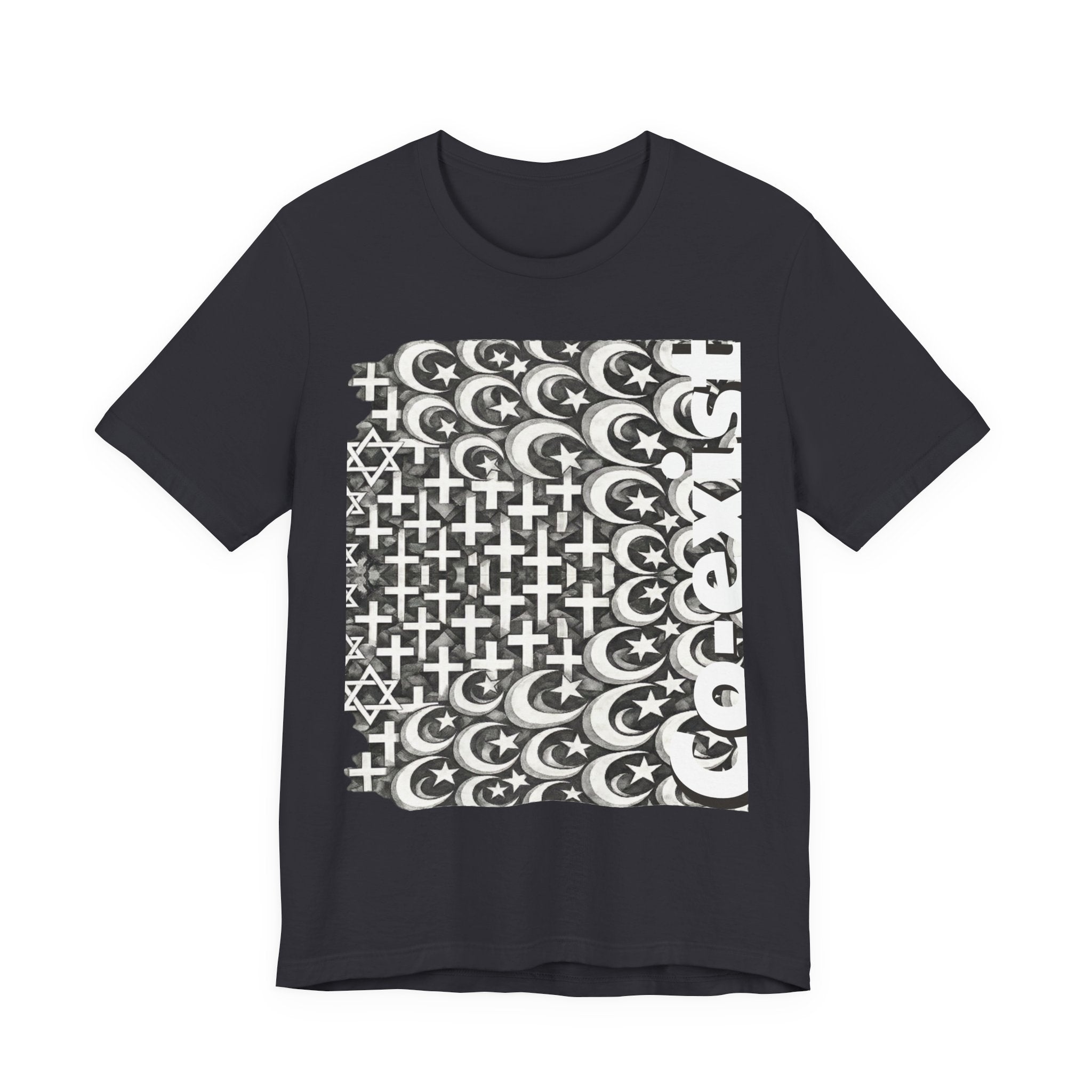 Wear Peace: Coexist Religious Tolerance & Diversity Tee