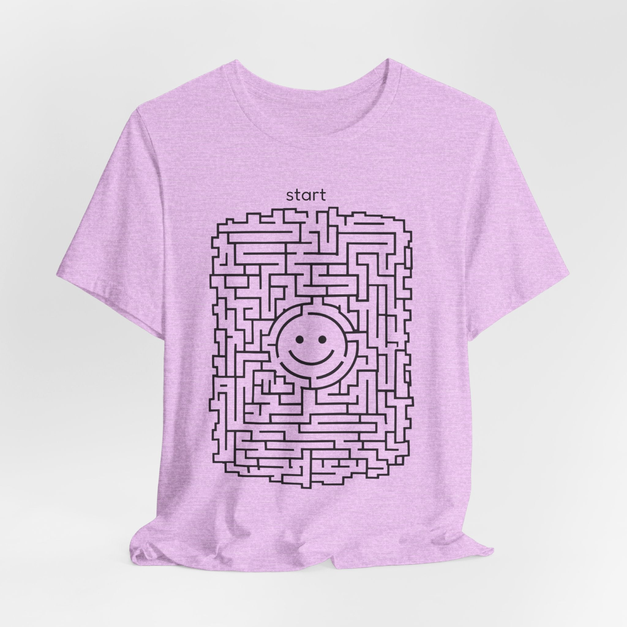The "Pursuit of Happiness" Unsolvable Maze Tee | Funny Nihilist Graphic Shirt