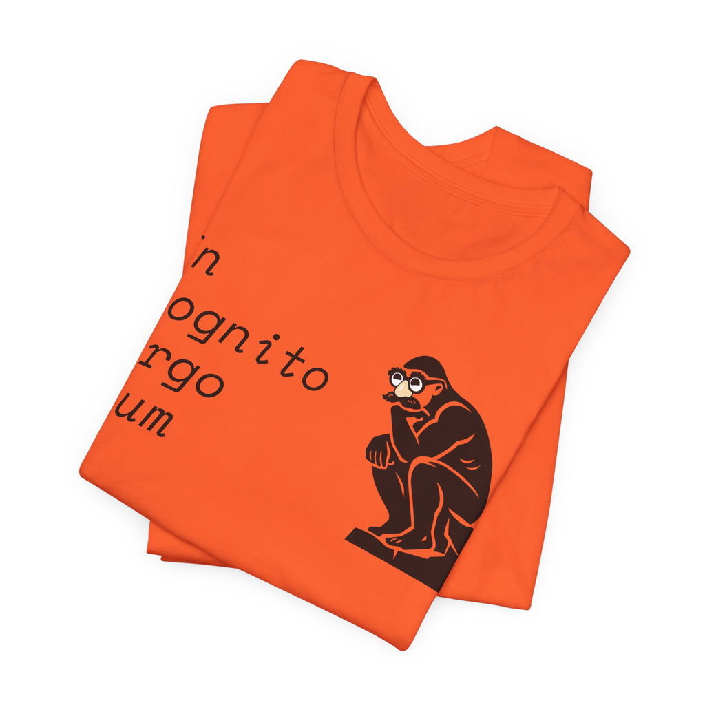 In Cognito Ergo Sum – Minimalist Philosophy T-Shirt