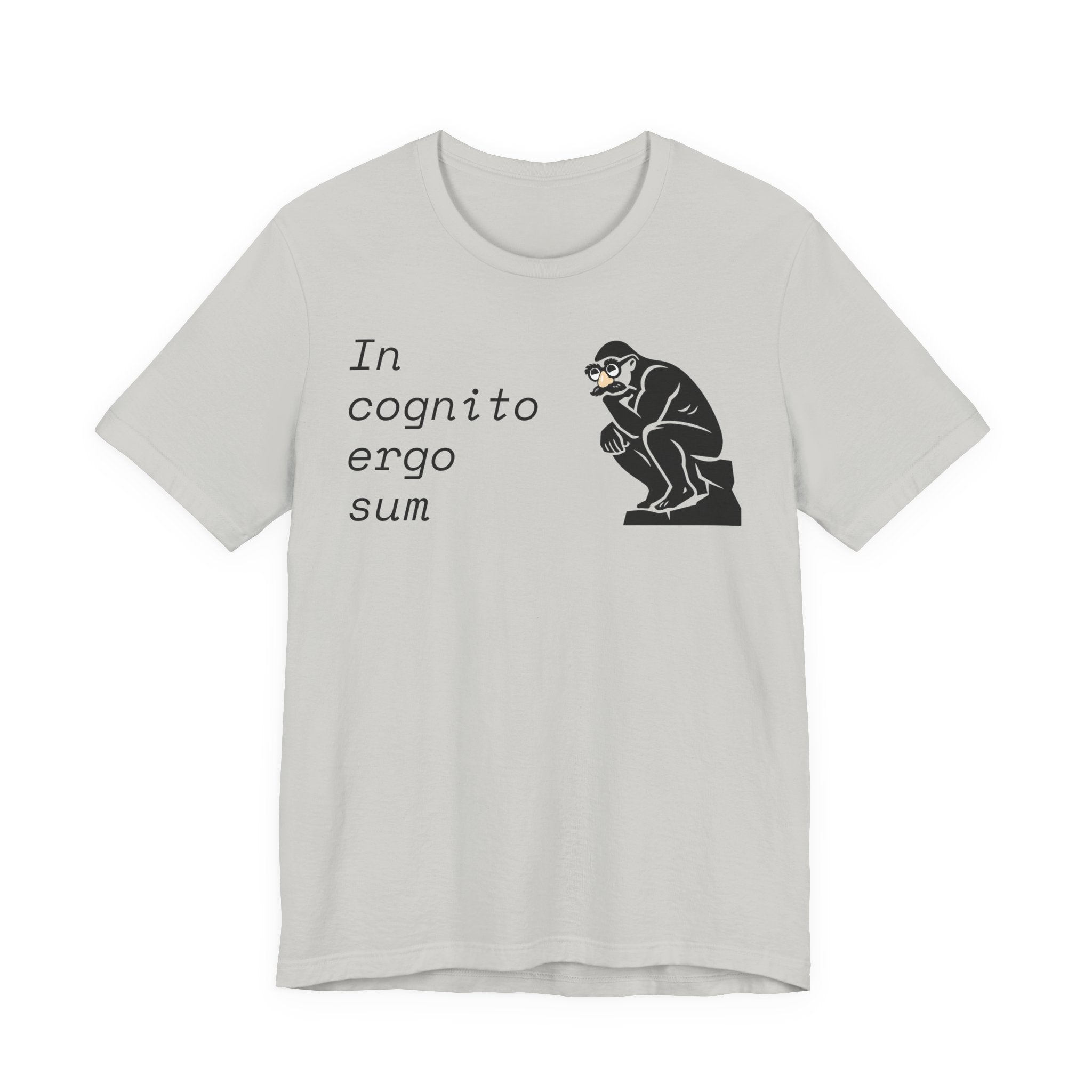 In Cognito Ergo Sum – Minimalist Philosophy T-Shirt