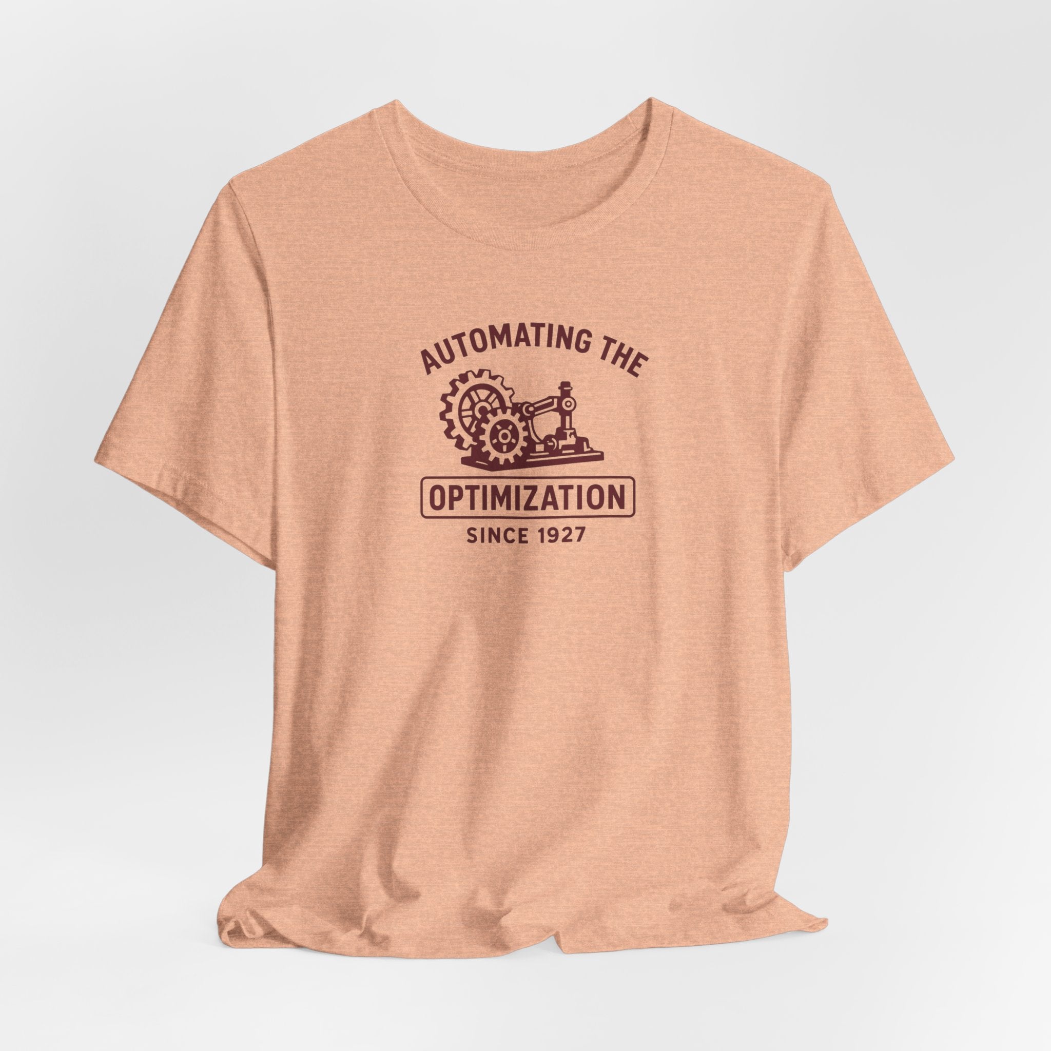 Automating the Optimization T-Shirt | Vintage Industrial Engineering Tee | Retro Tech Humor