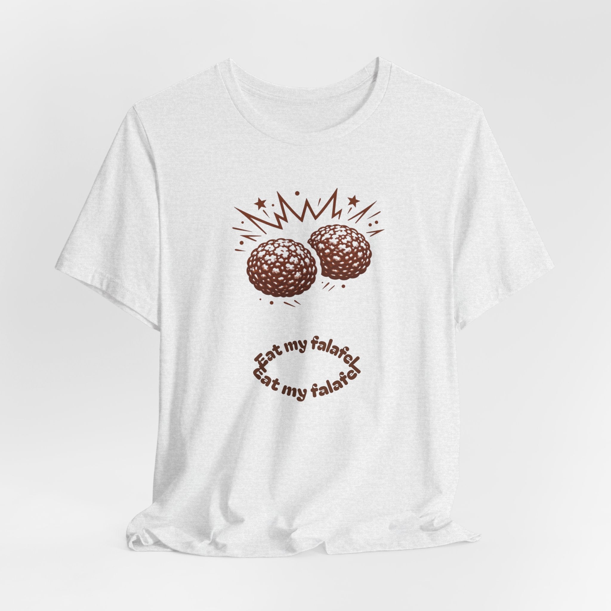 Eat My Falafel Graphic Tee | Sarcastic Middle Eastern Food Shirt | Edgy Humor