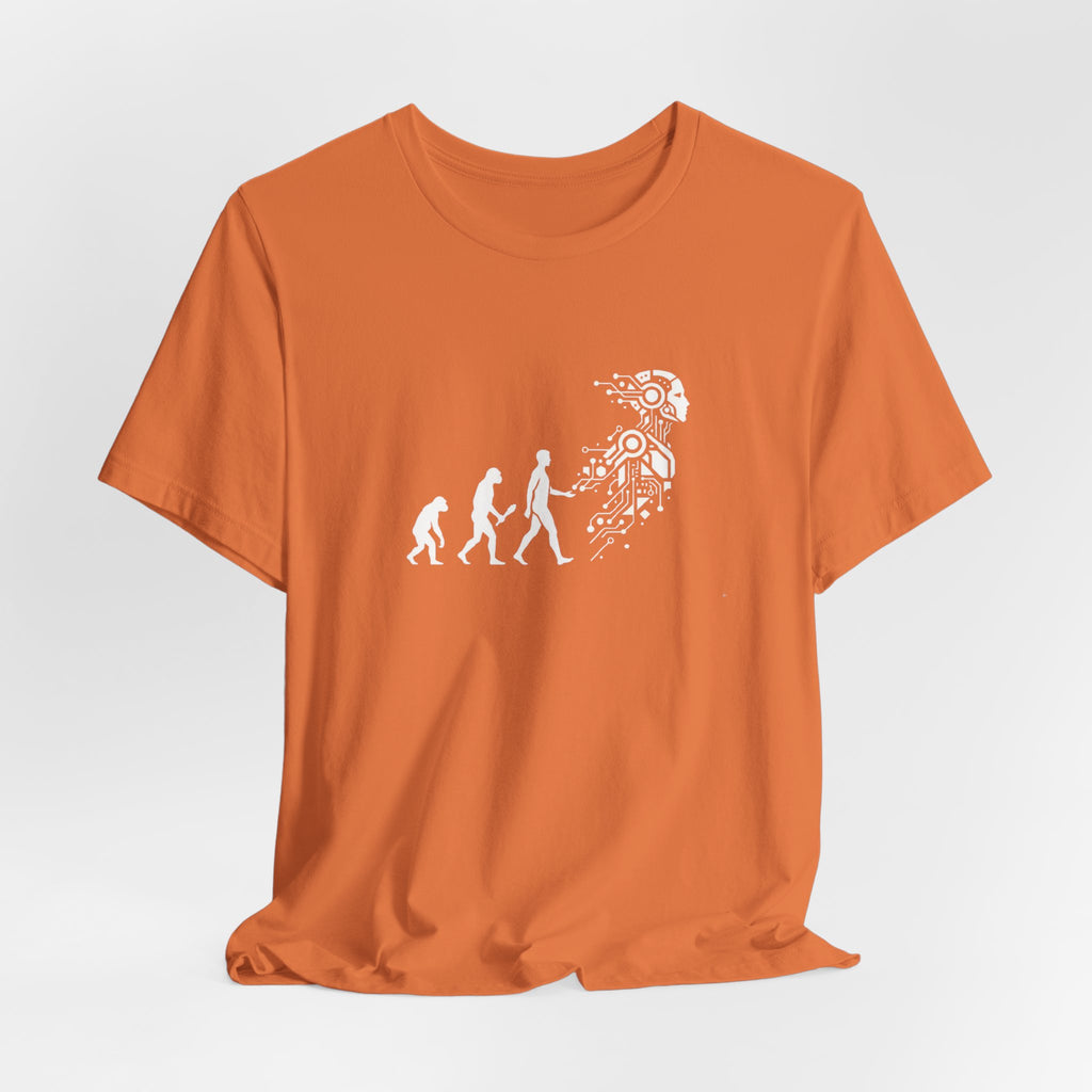AI Evolution T-Shirt — From Ape to Algorithm