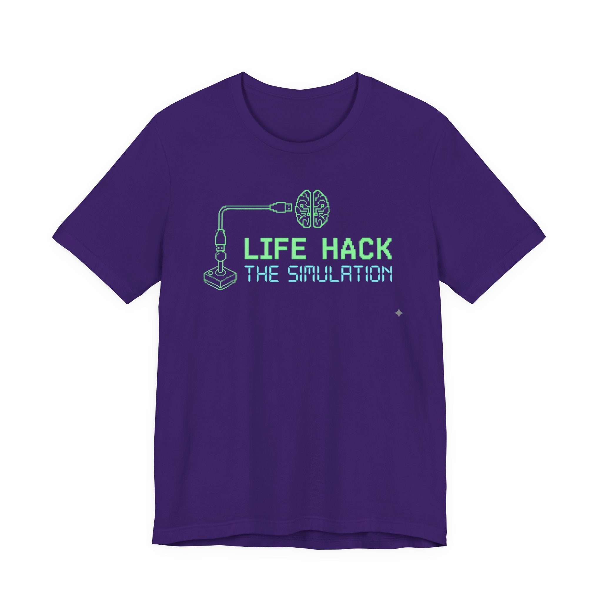 Life-hack the simulation t-shirt