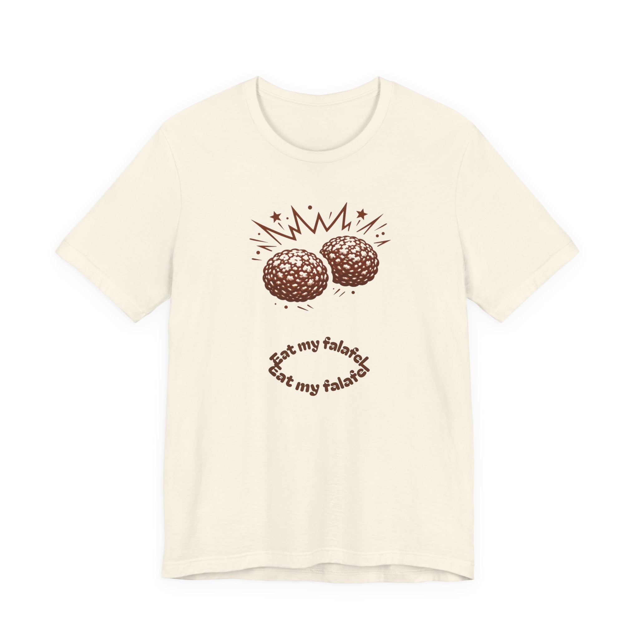 Eat My Falafel Graphic Tee | Sarcastic Middle Eastern Food Shirt | Edgy Humor