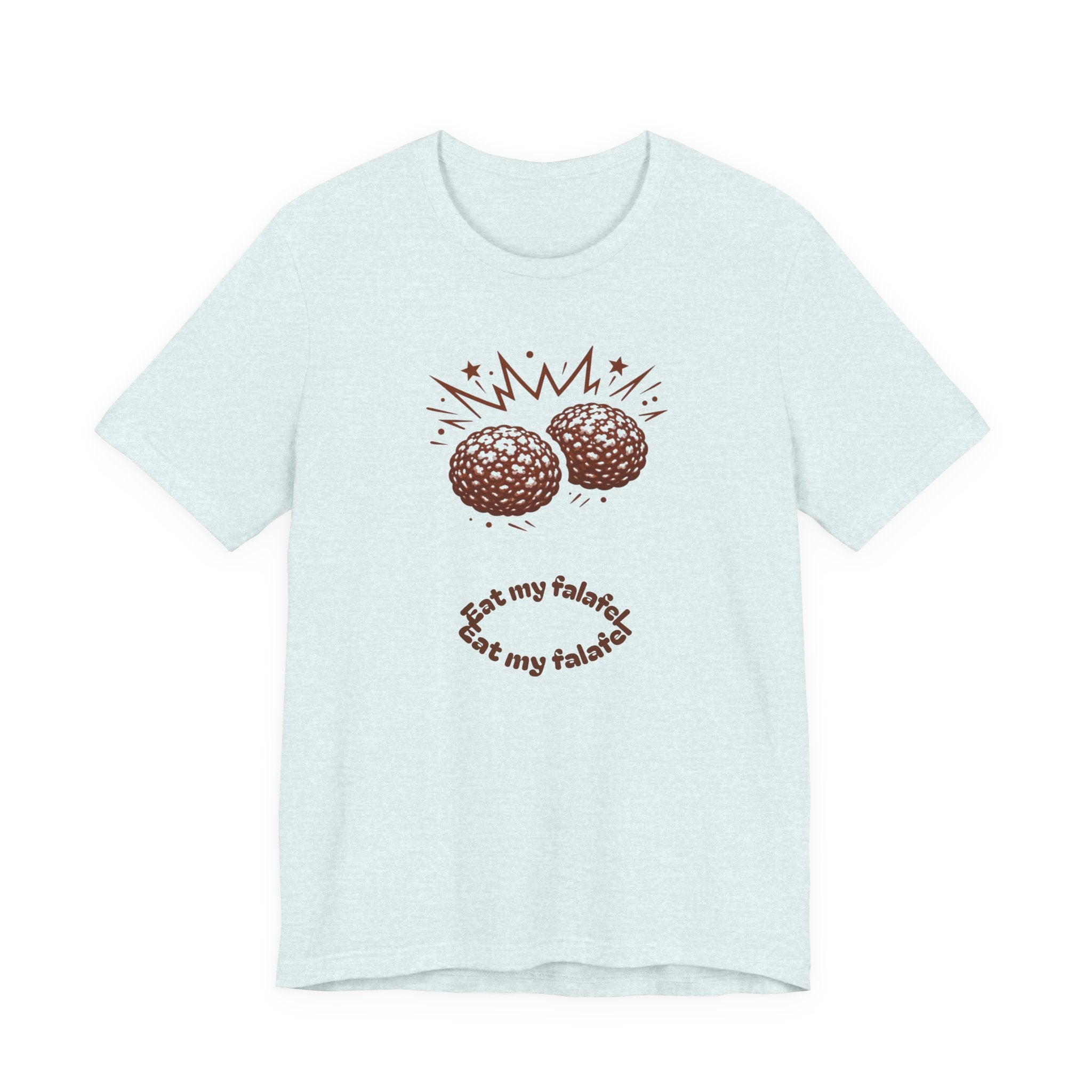 Eat My Falafel Graphic Tee | Sarcastic Middle Eastern Food Shirt | Edgy Humor