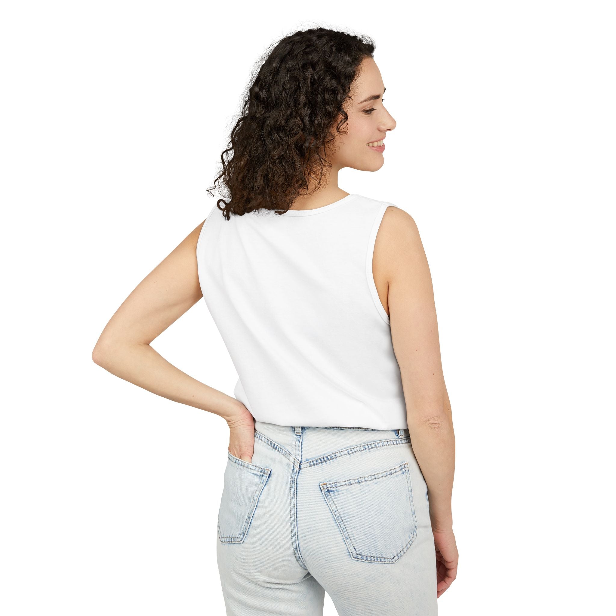 Pascal: One Armed Bandit Nun Tank Top — Retro Philosophy Slot Machine Graphic