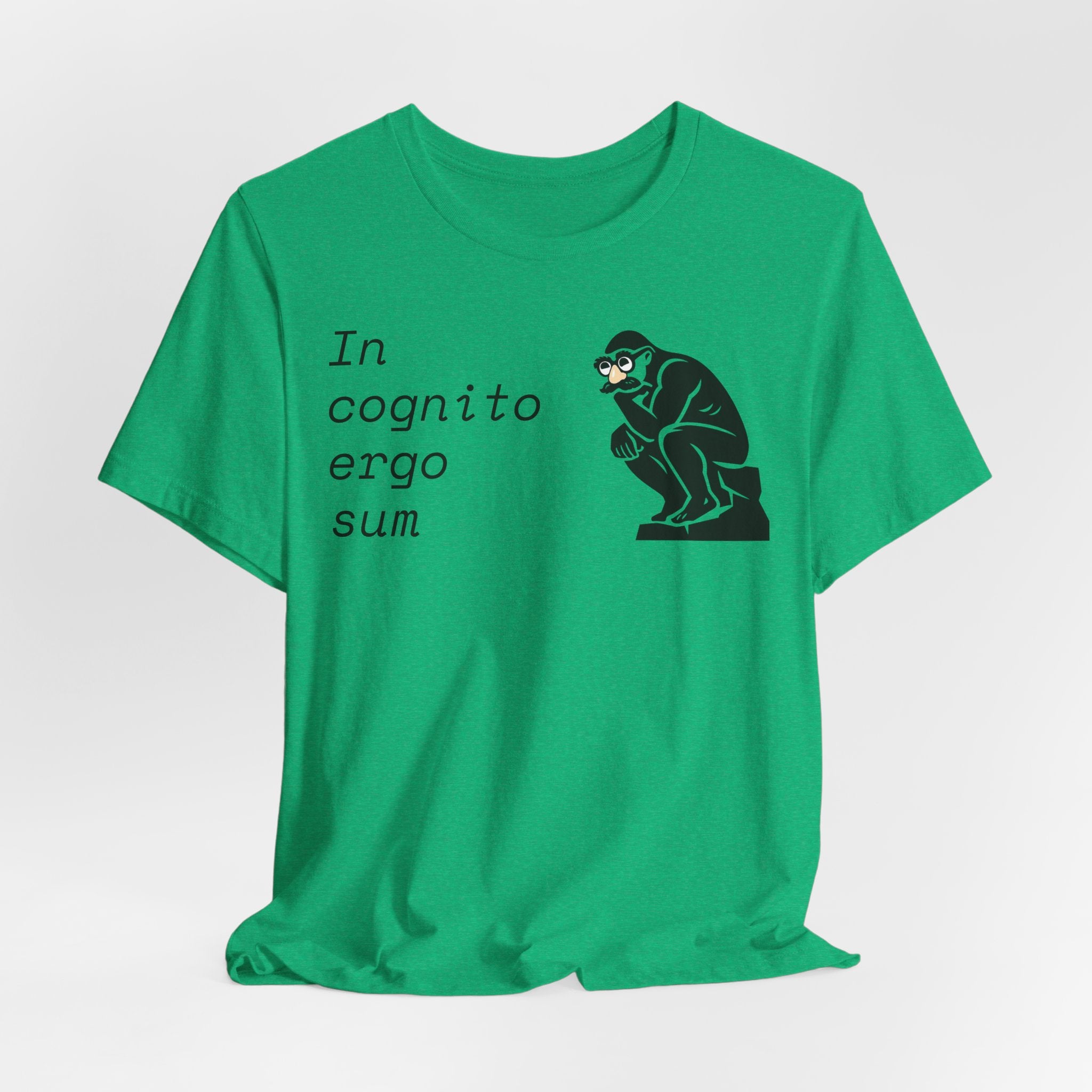 In Cognito Ergo Sum – Minimalist Philosophy T-Shirt