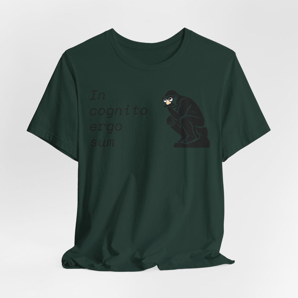 In Cognito Ergo Sum – Minimalist Philosophy T-Shirt