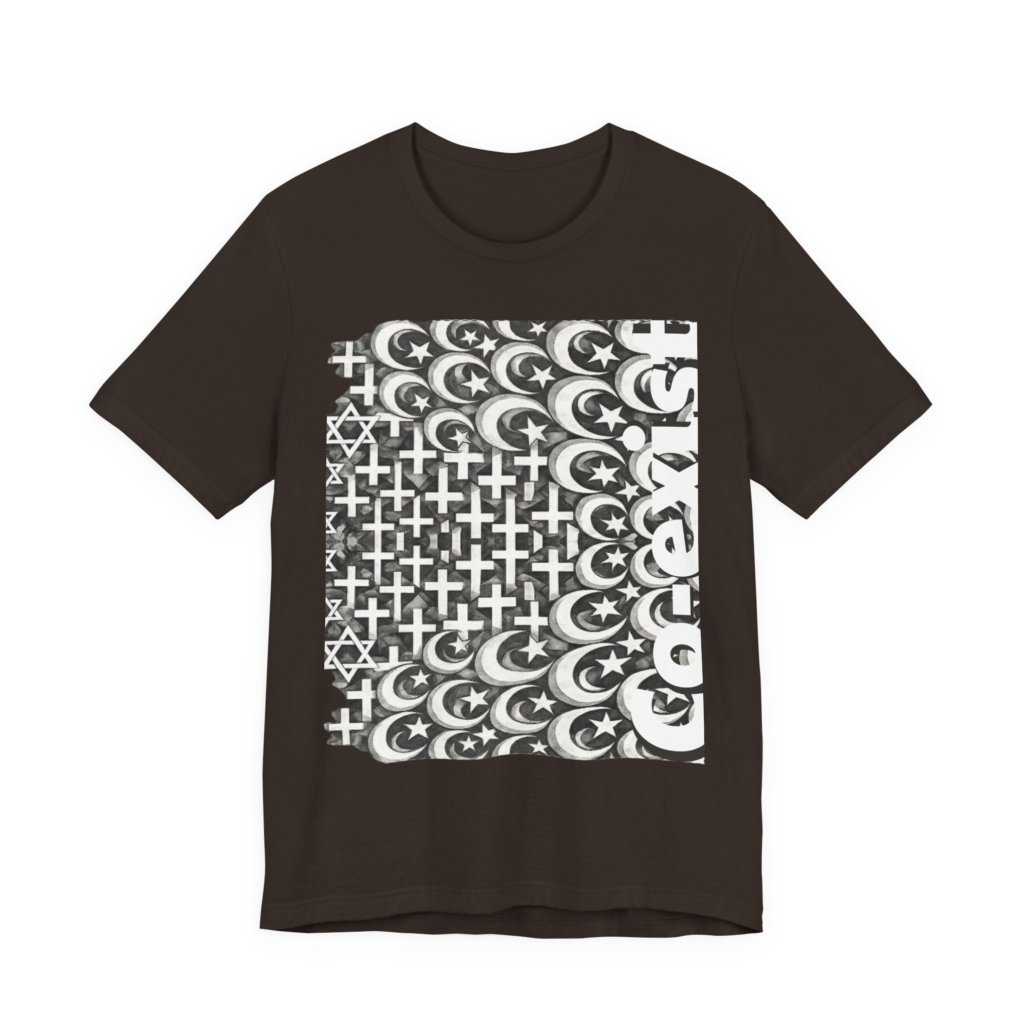 Wear Peace: Coexist Religious Tolerance & Diversity Tee