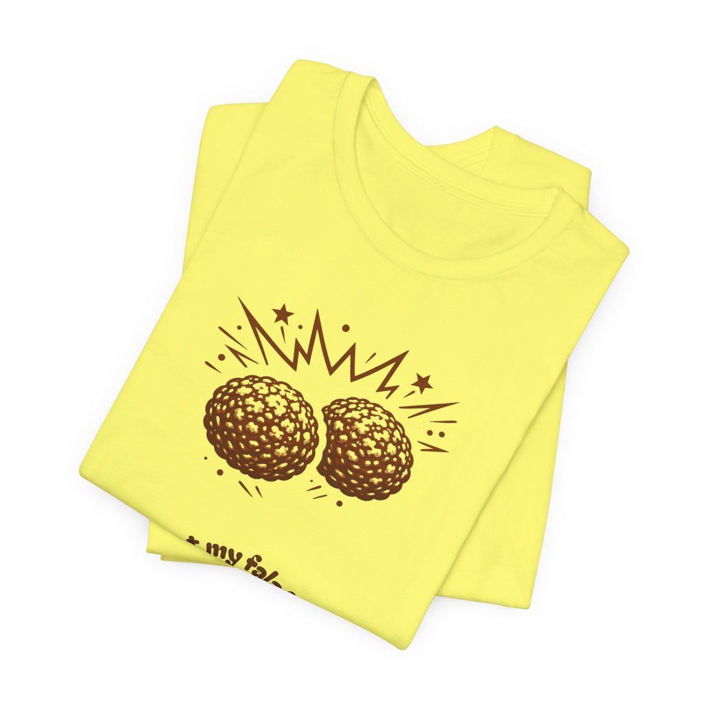 Eat My Falafel Graphic Tee | Sarcastic Middle Eastern Food Shirt | Edgy Humor