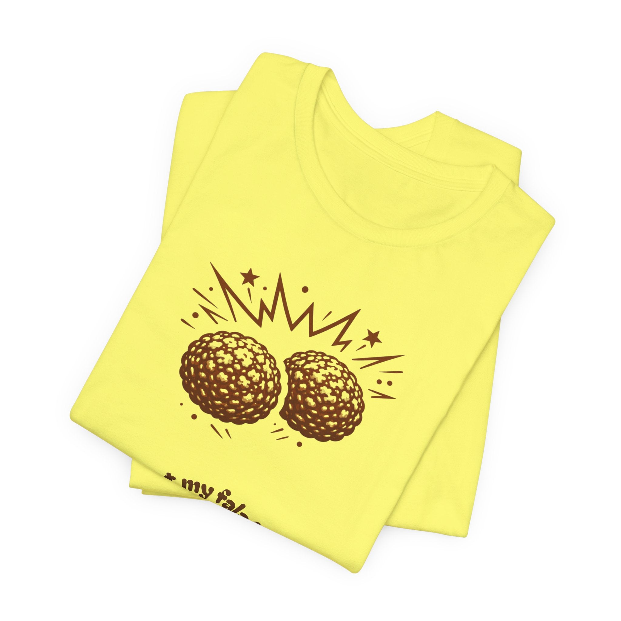 Eat My Falafel Graphic Tee | Sarcastic Middle Eastern Food Shirt | Edgy Humor