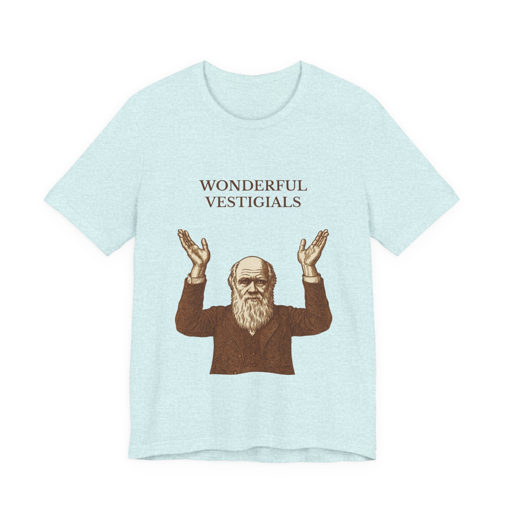 Wonderful Vestigials – Vintage Style Darwin Science Tee