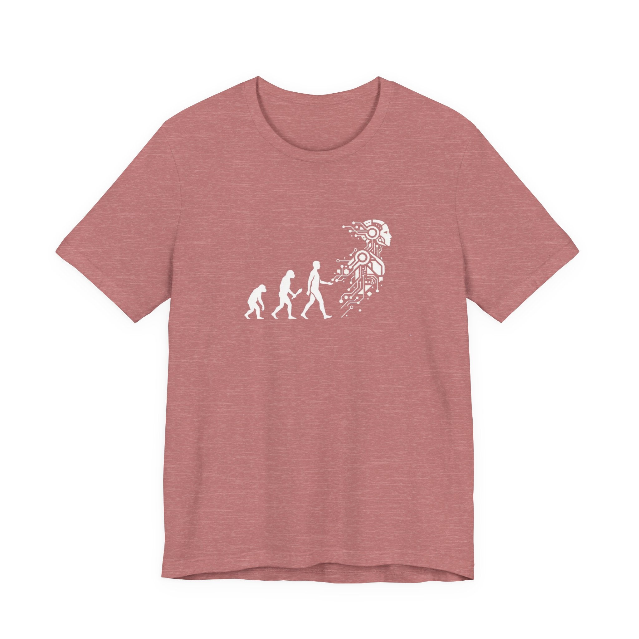 AI Evolution T-Shirt — From Ape to Algorithm