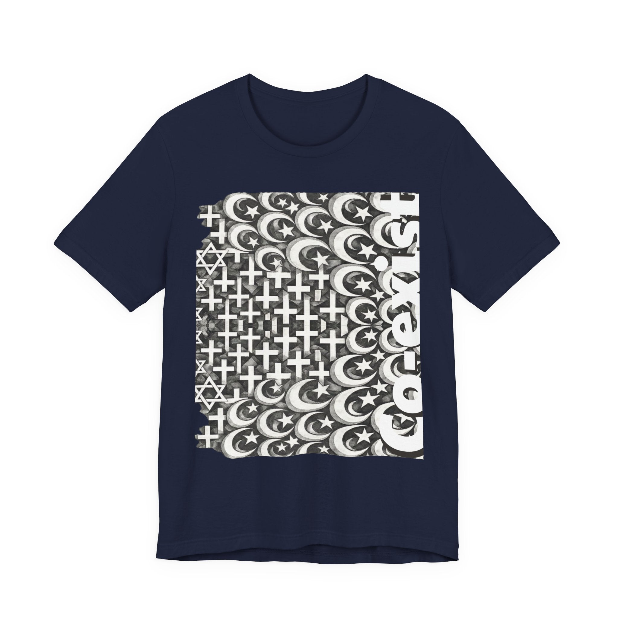 Wear Peace: Coexist Religious Tolerance & Diversity Tee