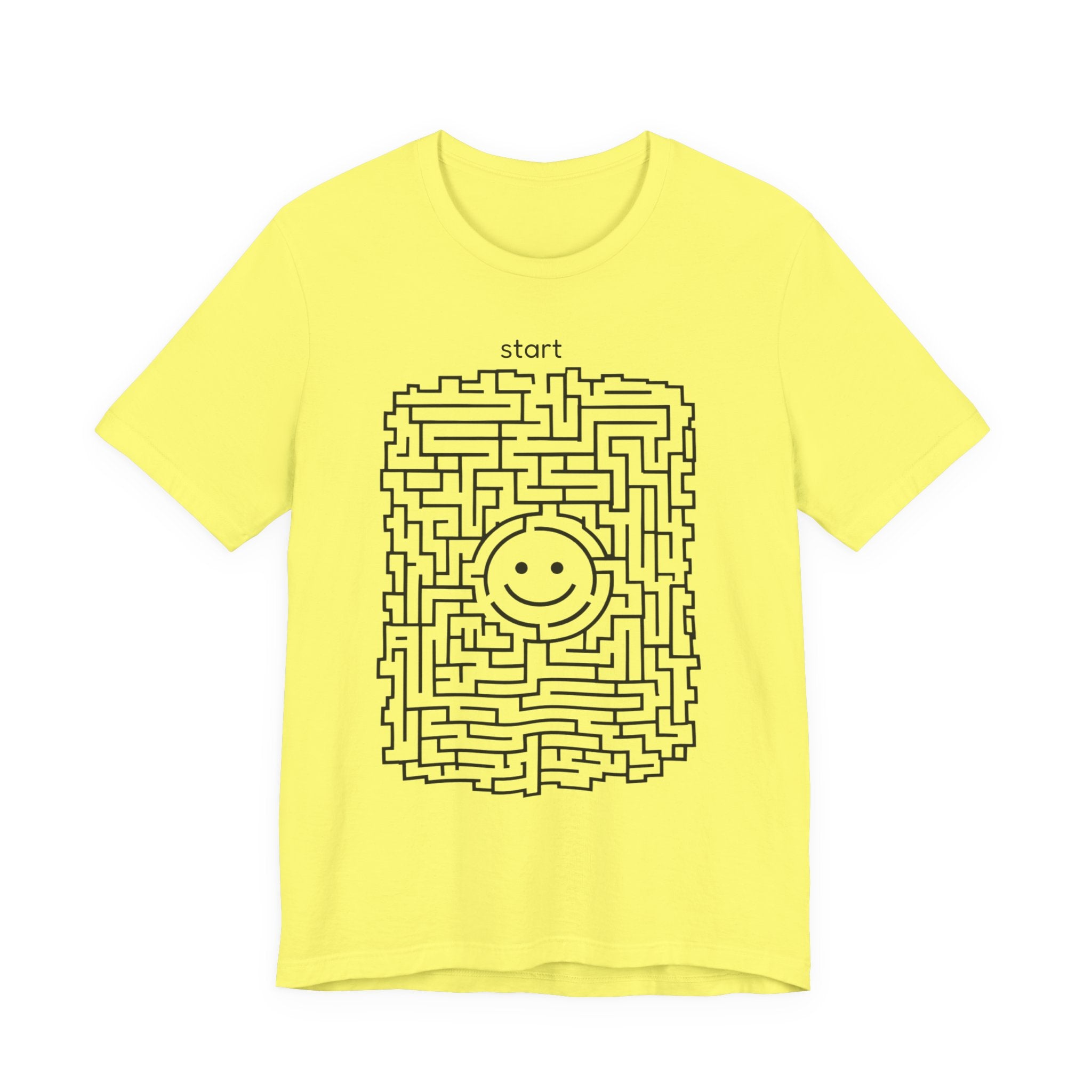The "Pursuit of Happiness" Unsolvable Maze Tee | Funny Nihilist Graphic Shirt
