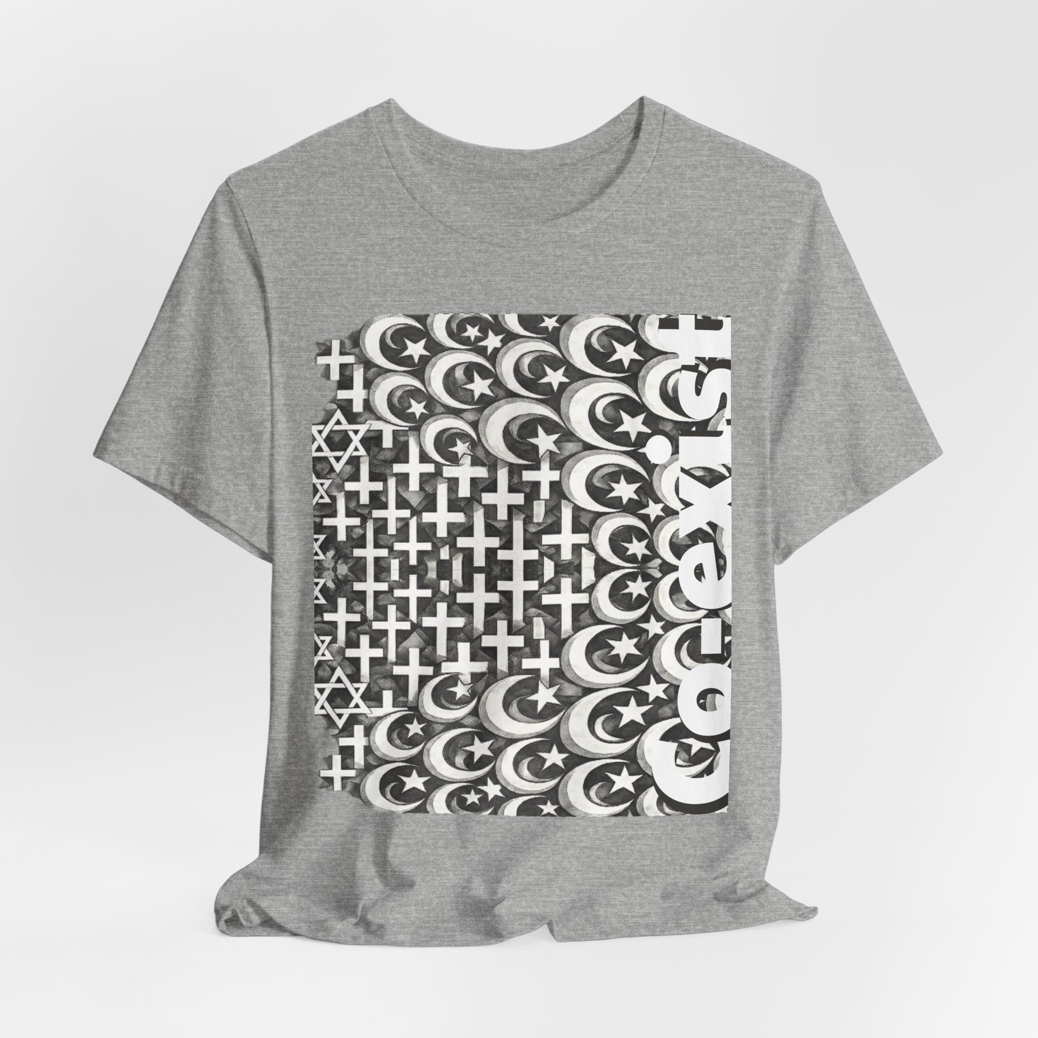 Wear Peace: Coexist Religious Tolerance & Diversity Tee