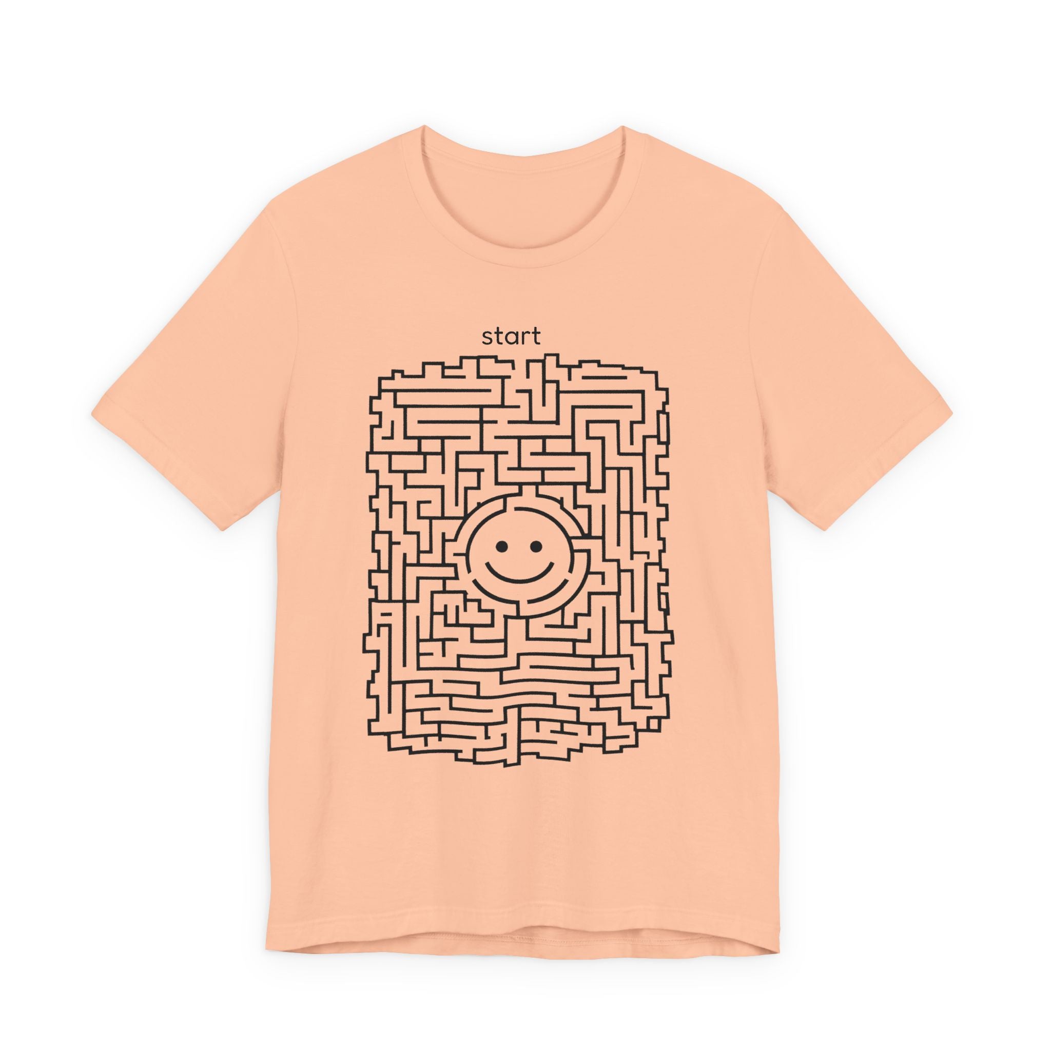 The "Pursuit of Happiness" Unsolvable Maze Tee | Funny Nihilist Graphic Shirt