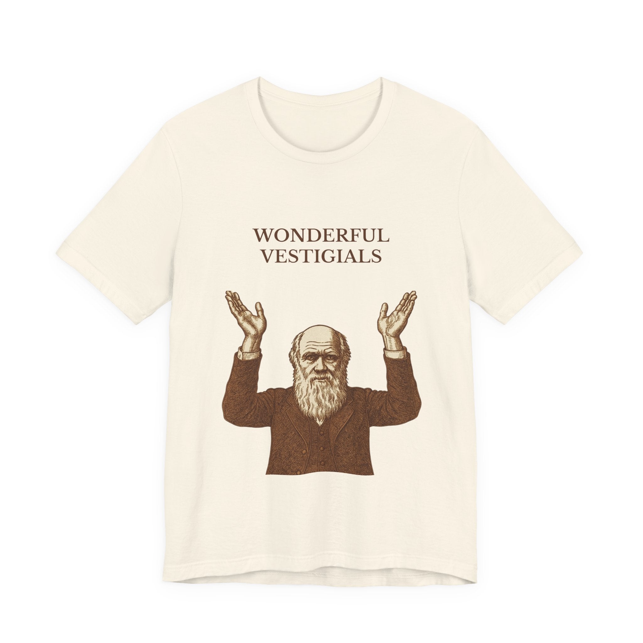 Wonderful Vestigials – Vintage Style Darwin Science Tee