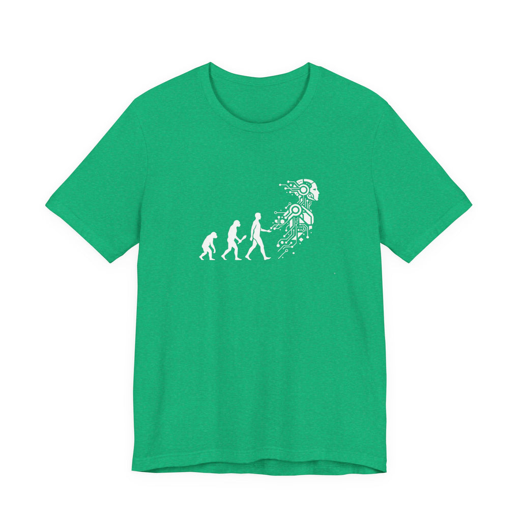 AI Evolution T-Shirt — From Ape to Algorithm