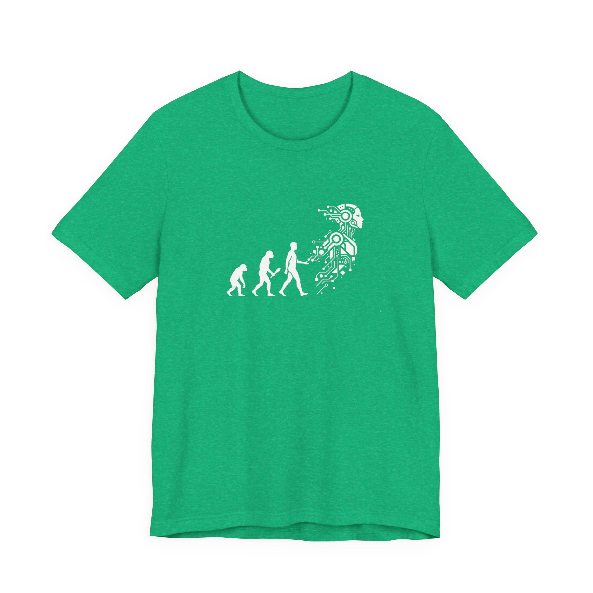 AI Evolution T-Shirt — From Ape to Algorithm