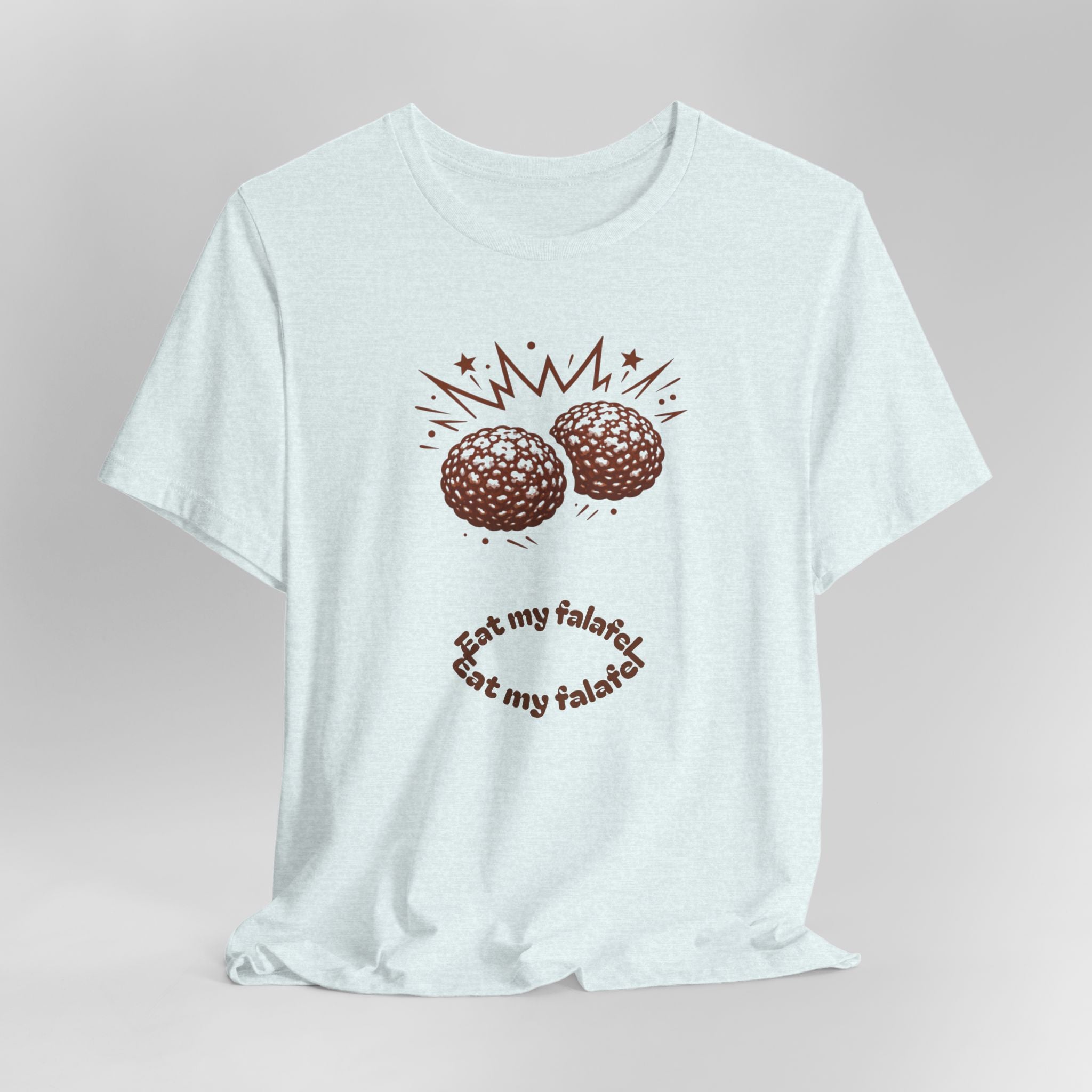 Eat My Falafel Graphic Tee | Sarcastic Middle Eastern Food Shirt | Edgy Humor