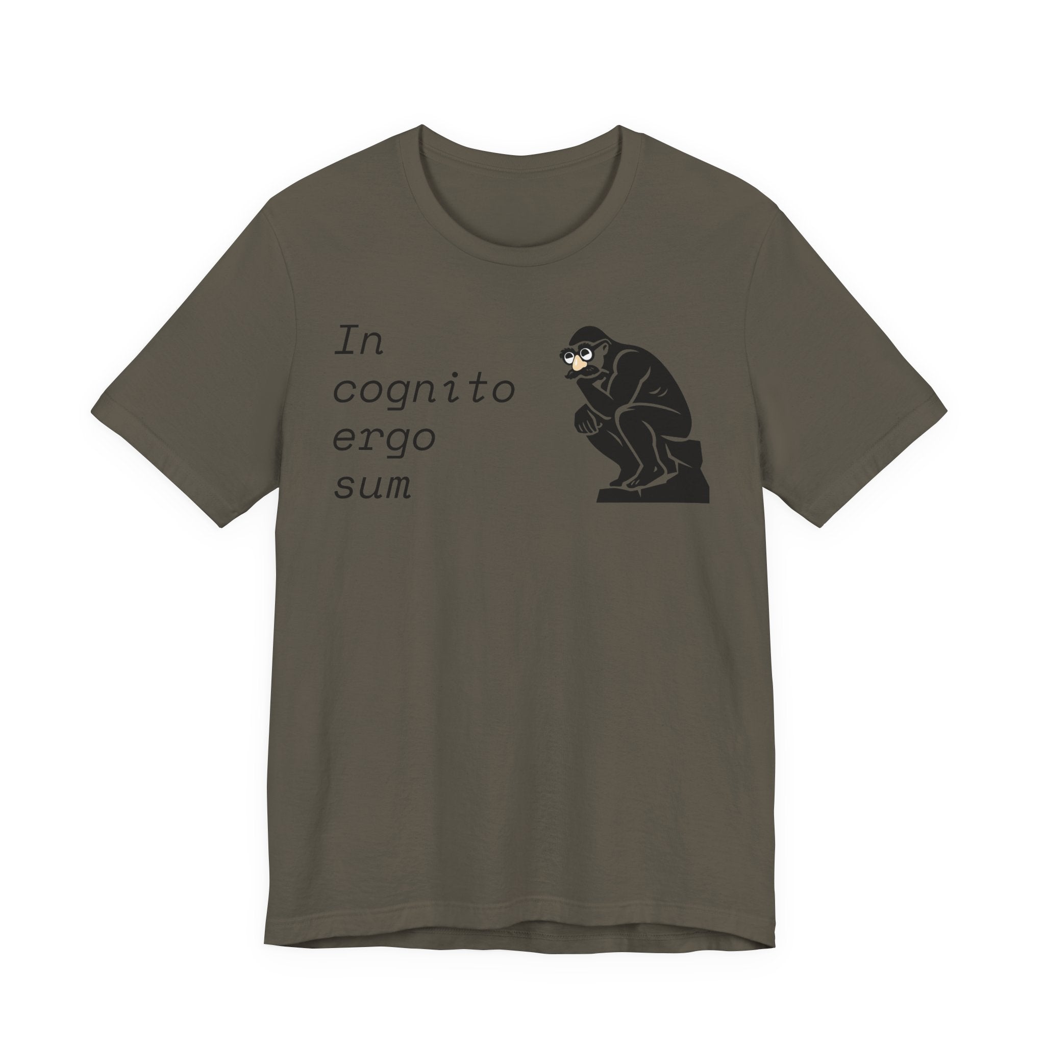 In Cognito Ergo Sum – Minimalist Philosophy T-Shirt
