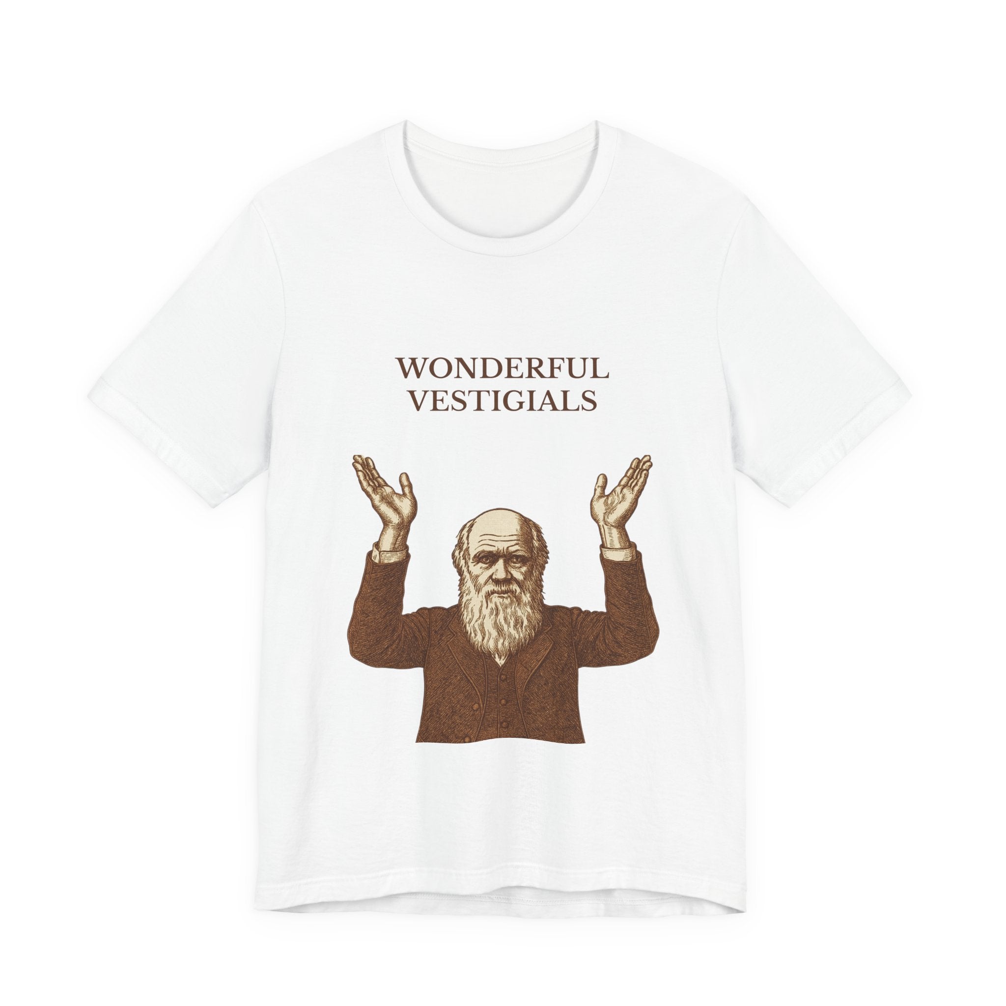Wonderful Vestigials – Vintage Style Darwin Science Tee