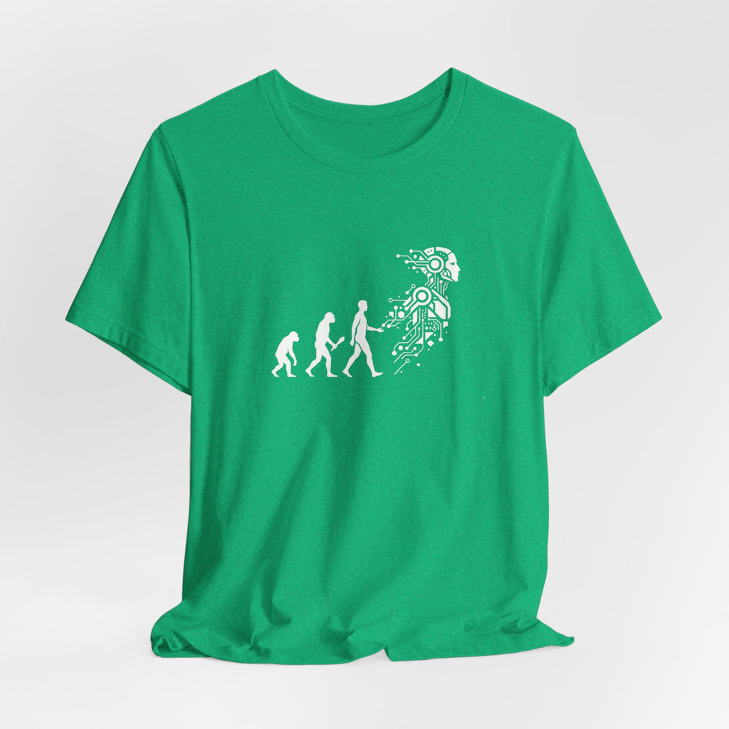 AI Evolution T-Shirt — From Ape to Algorithm