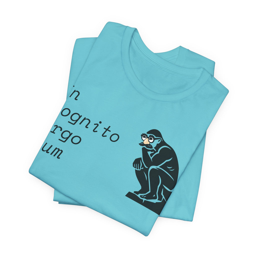 In Cognito Ergo Sum – Minimalist Philosophy T-Shirt