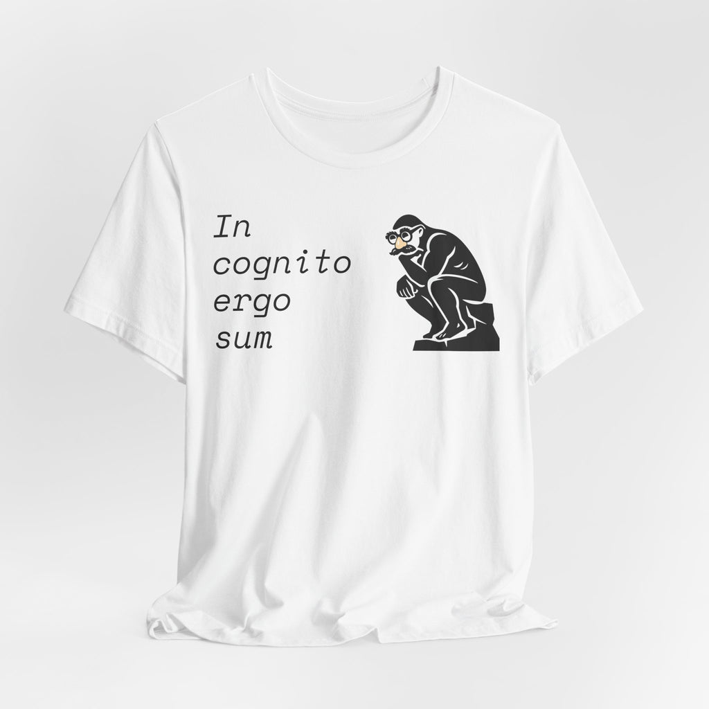 In Cognito Ergo Sum – Minimalist Philosophy T-Shirt