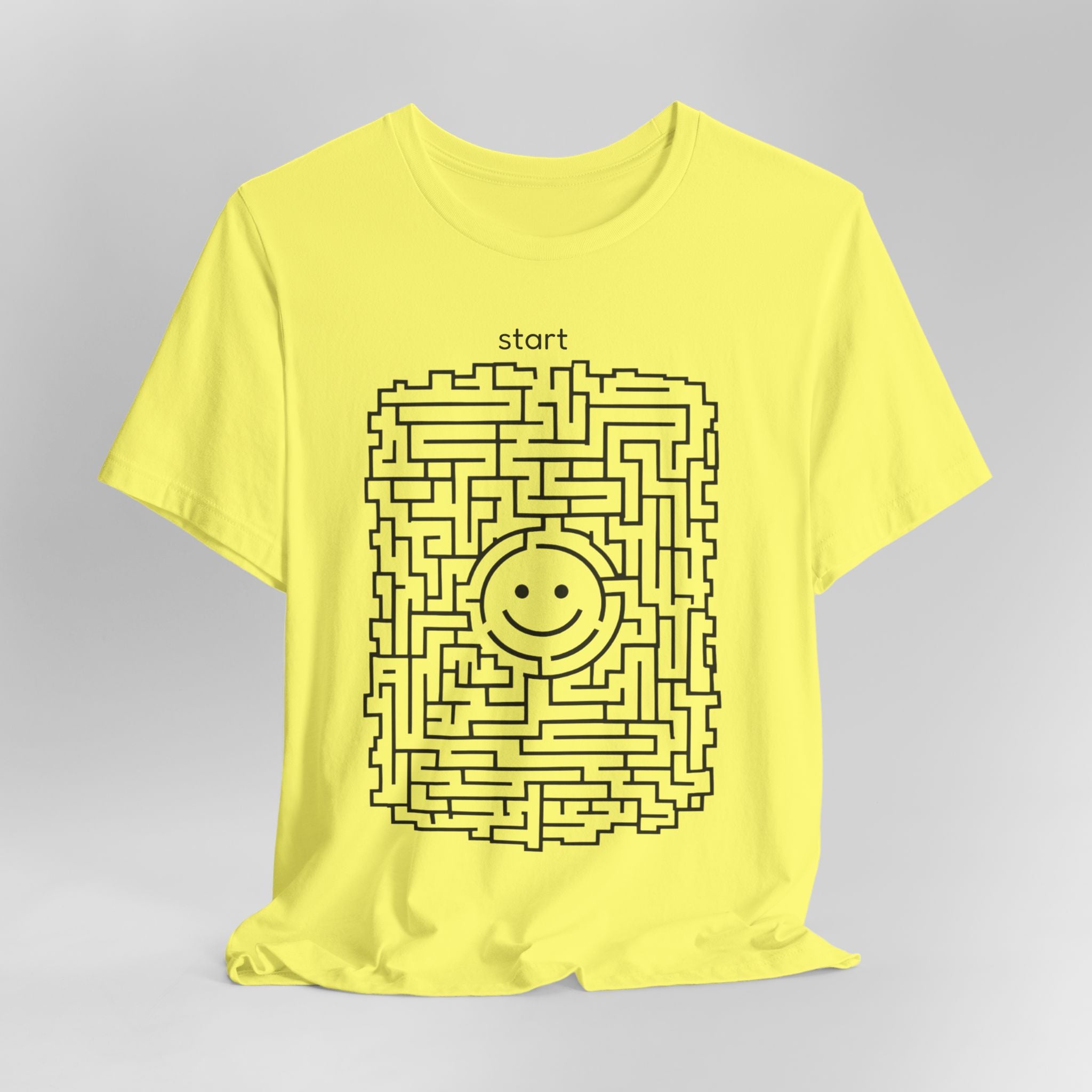 The "Pursuit of Happiness" Unsolvable Maze Tee | Funny Nihilist Graphic Shirt